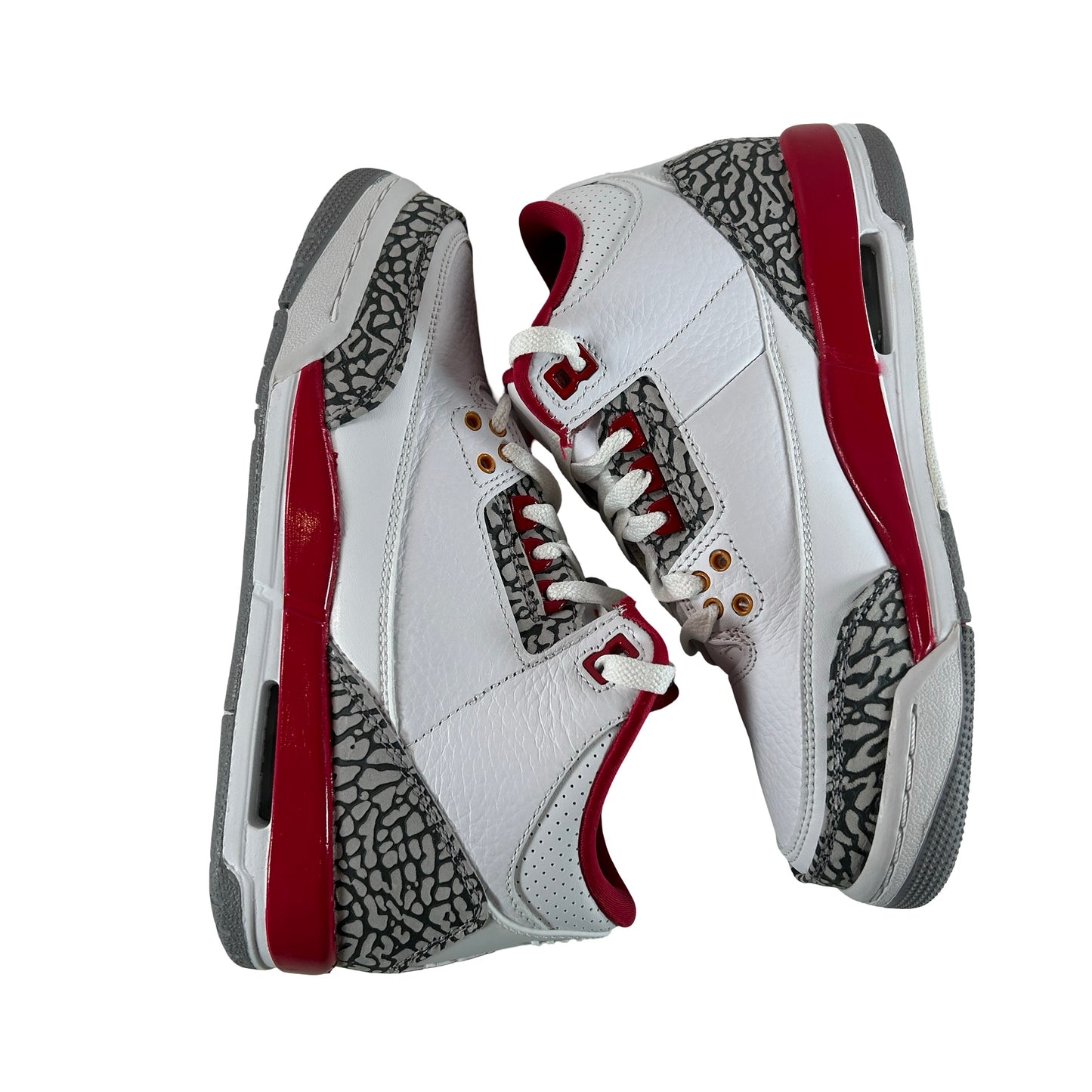 398614 126 Jordan 3 Retro Cardinal (GS) [CONDITIONAL] - 5.5 Y (Paint Bleeding)