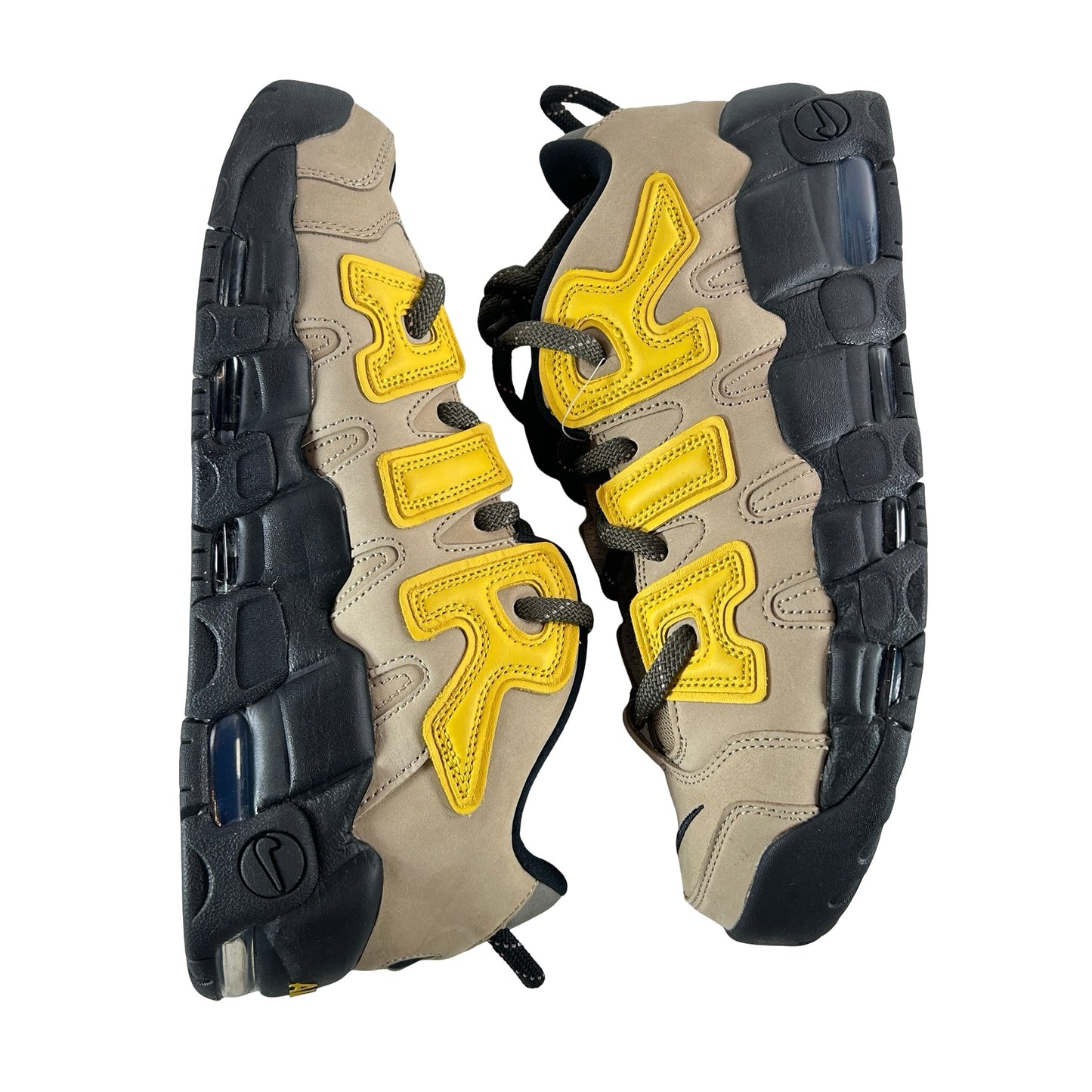 FB1299 200 Nike Air More Uptempo Low AMBUSH Sulfur [USED] - 10.5 M (Used) (No Box)