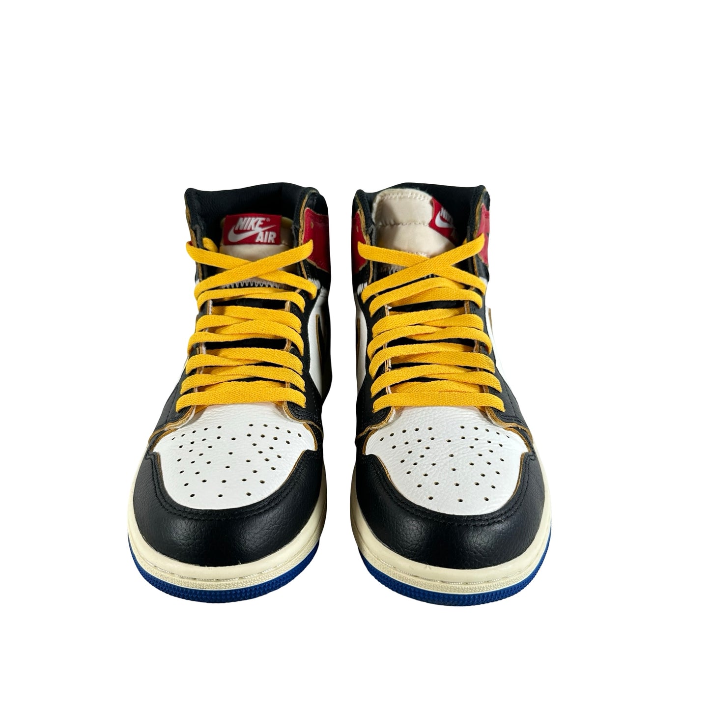 IO7847 002 Jordan 1 Retro High OG SP Fragment x Union LA Varsity Red Sport Royal [USED] - 9.5 M (Used)