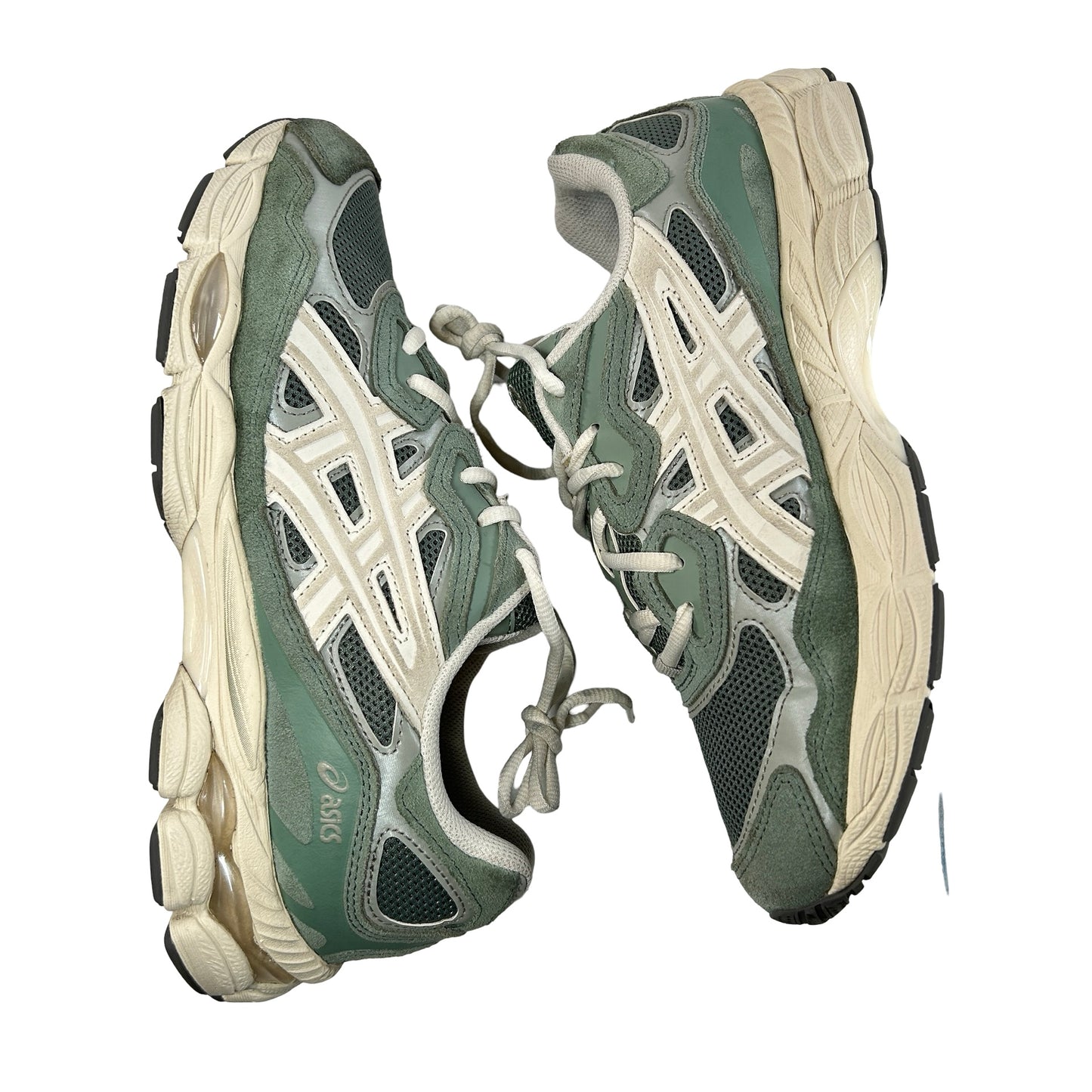 1203A383 302 ASICS Gel-NYC Ivy Smoke Grey [USED] - 9.5 (Used) (Replace Box)