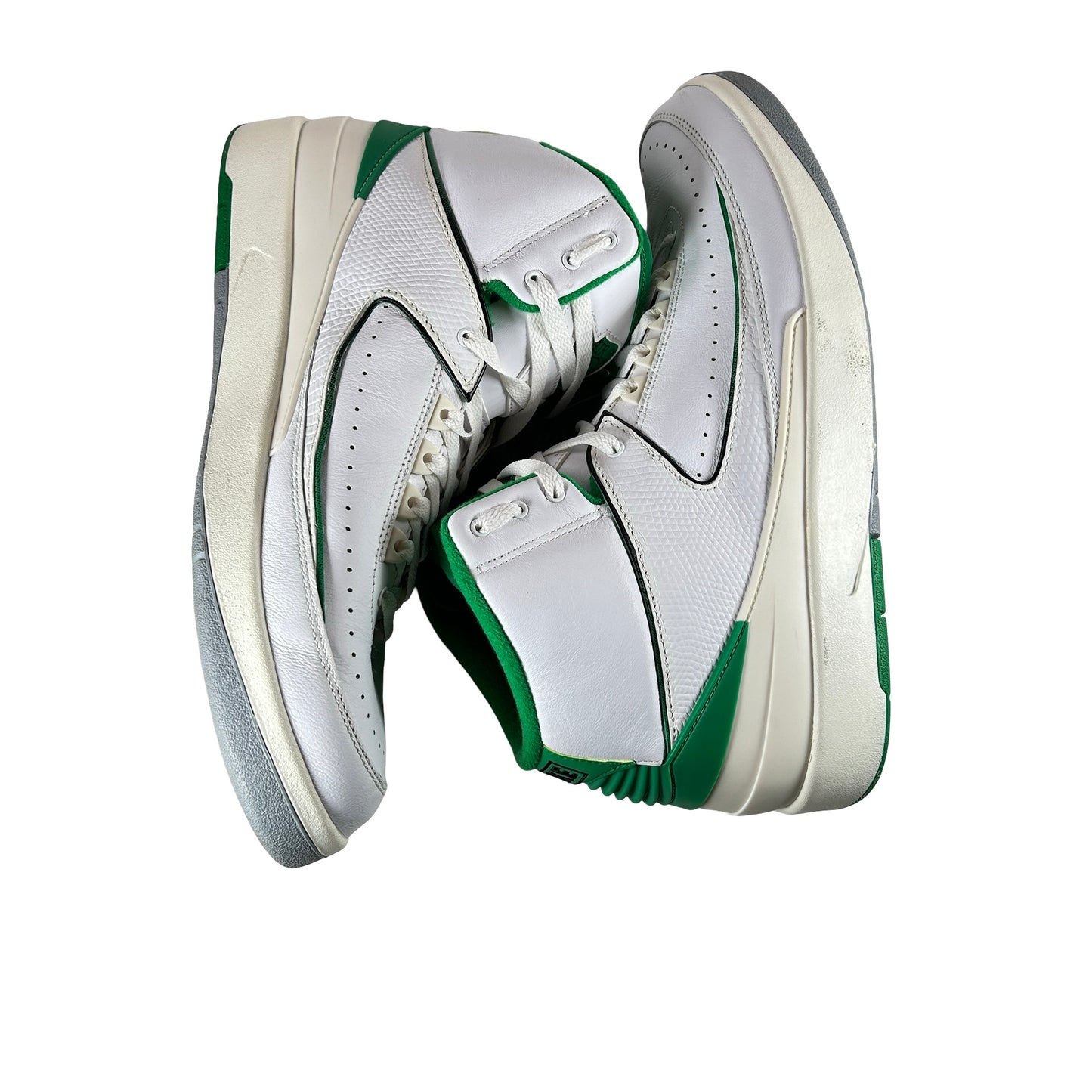 DR8884 103 Jordan 2 Retro Lucky Green [USED] - 13 M (Used) (No Box)