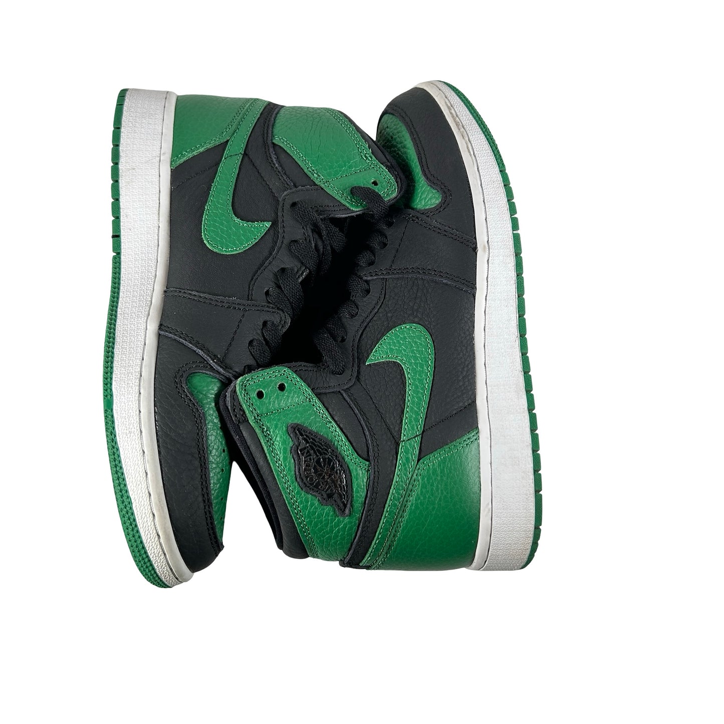 575441 030 Jordan 1 Retro High Pine Green Black (GS) [USED] - 5.5 Y (Used) (No Box)