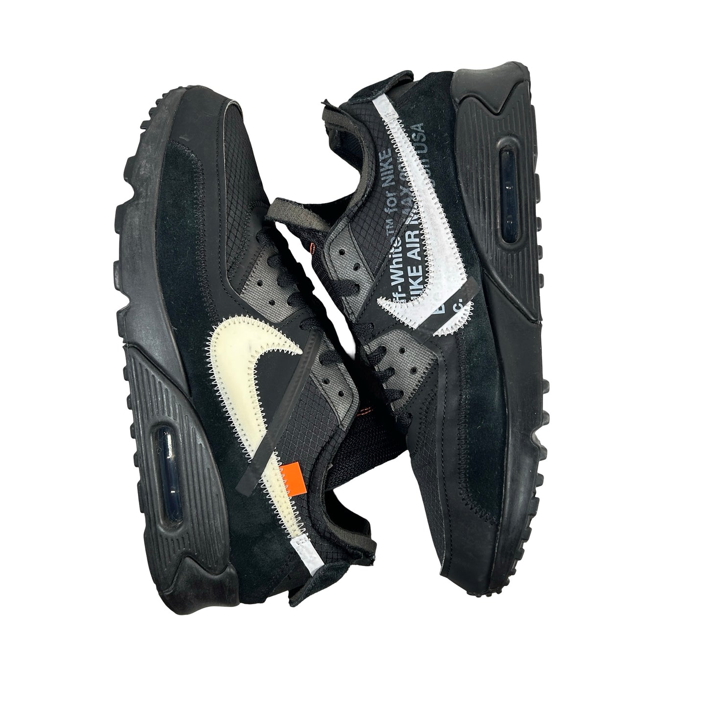 AA7293 001 Air Max 90 Off-White Black [USED] - 10 M (Used2)