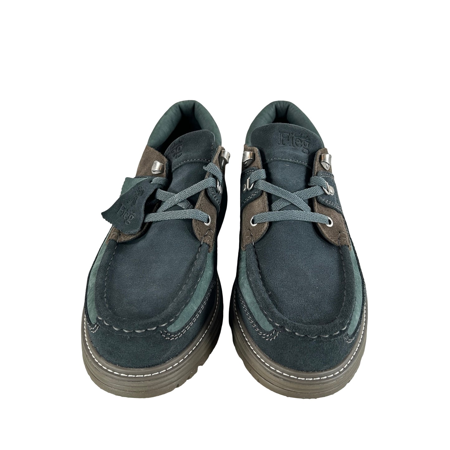26183621 Clarks Originals Sunderland Ronnie Fieg 8th Street Dark Teal [USED] - 12 M (Used)