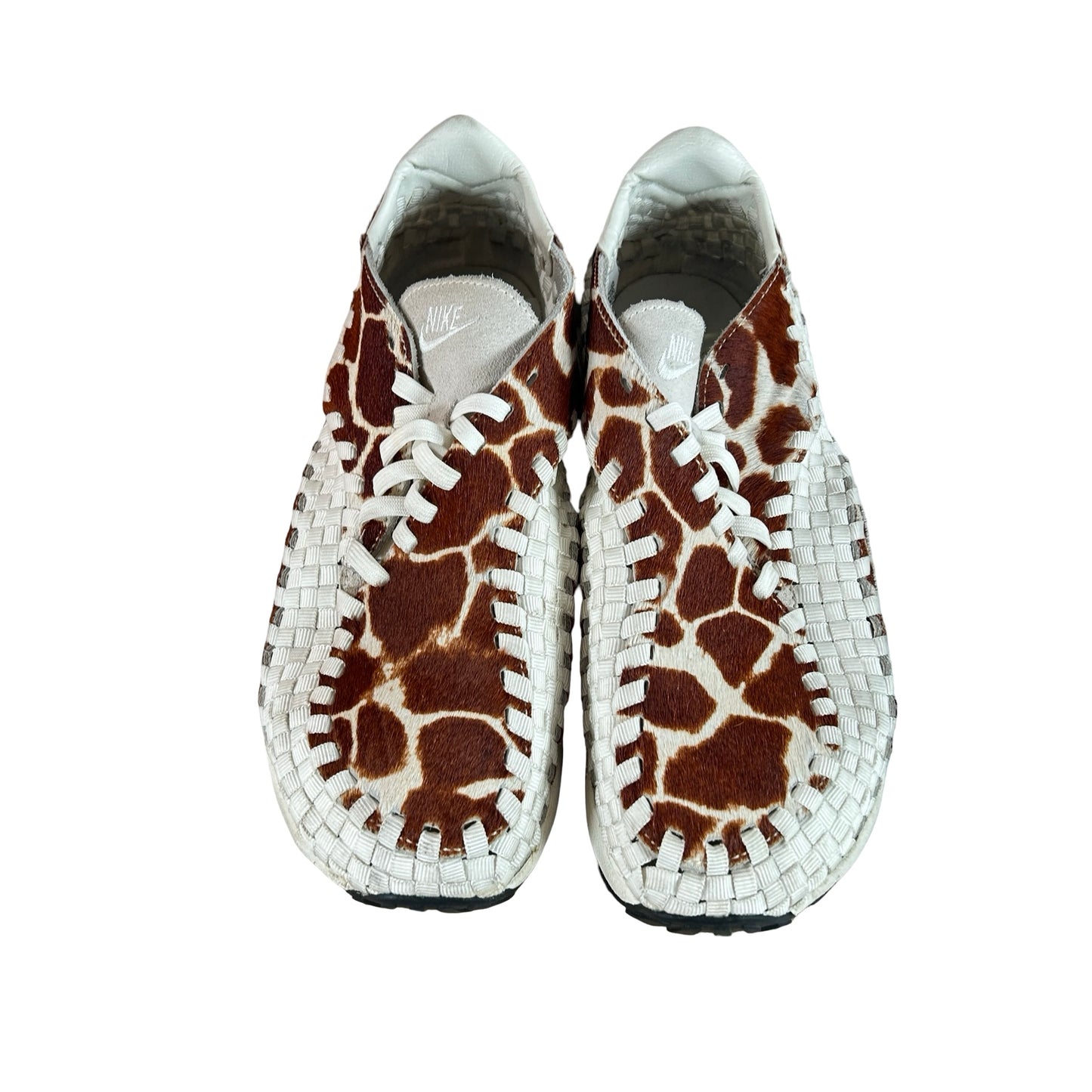 FB1959 100 Nike Air Footscape Woven Cow Print (Women's) [USED] - 9.5 W (Used)