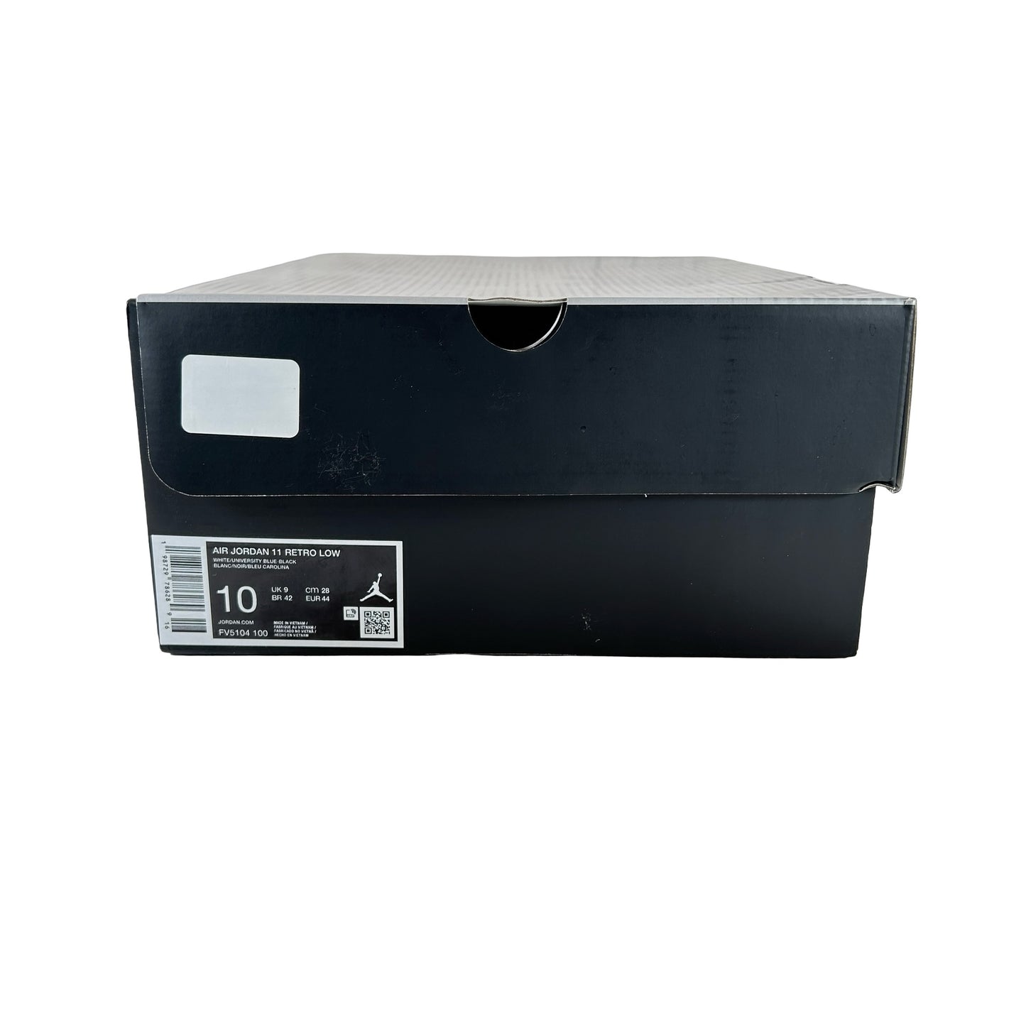 FV5104 100 Jordan 11 Retro Low University Blue (2026) [USED] - 10 M (Used)