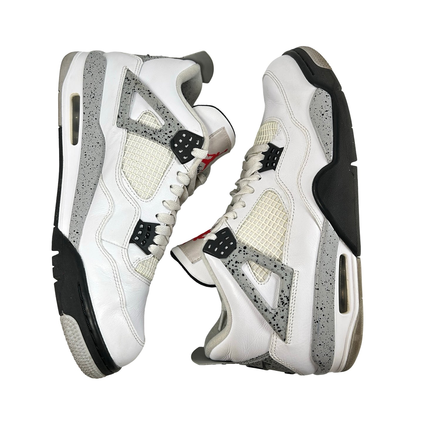 840606 192 Jordan 4 White Cement [USED] - 11.5 M (Used) (Replace Box)