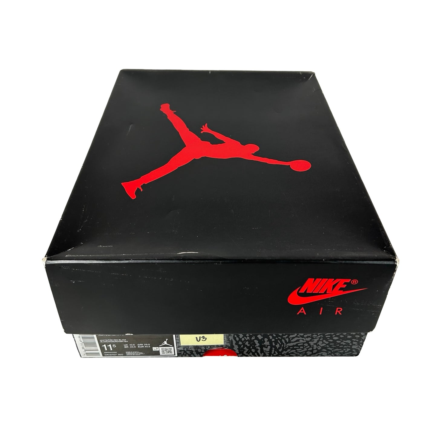 DN3707 160 Jordan 3 Retro Fire Red (2022) [USED] - 11.5 M (Used3)