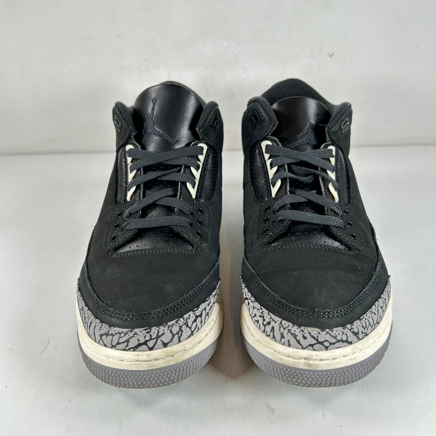 CK9246 001 Jordan 3 Retro Off Noir (W) [USED] - 12 W (Used) (No Box)