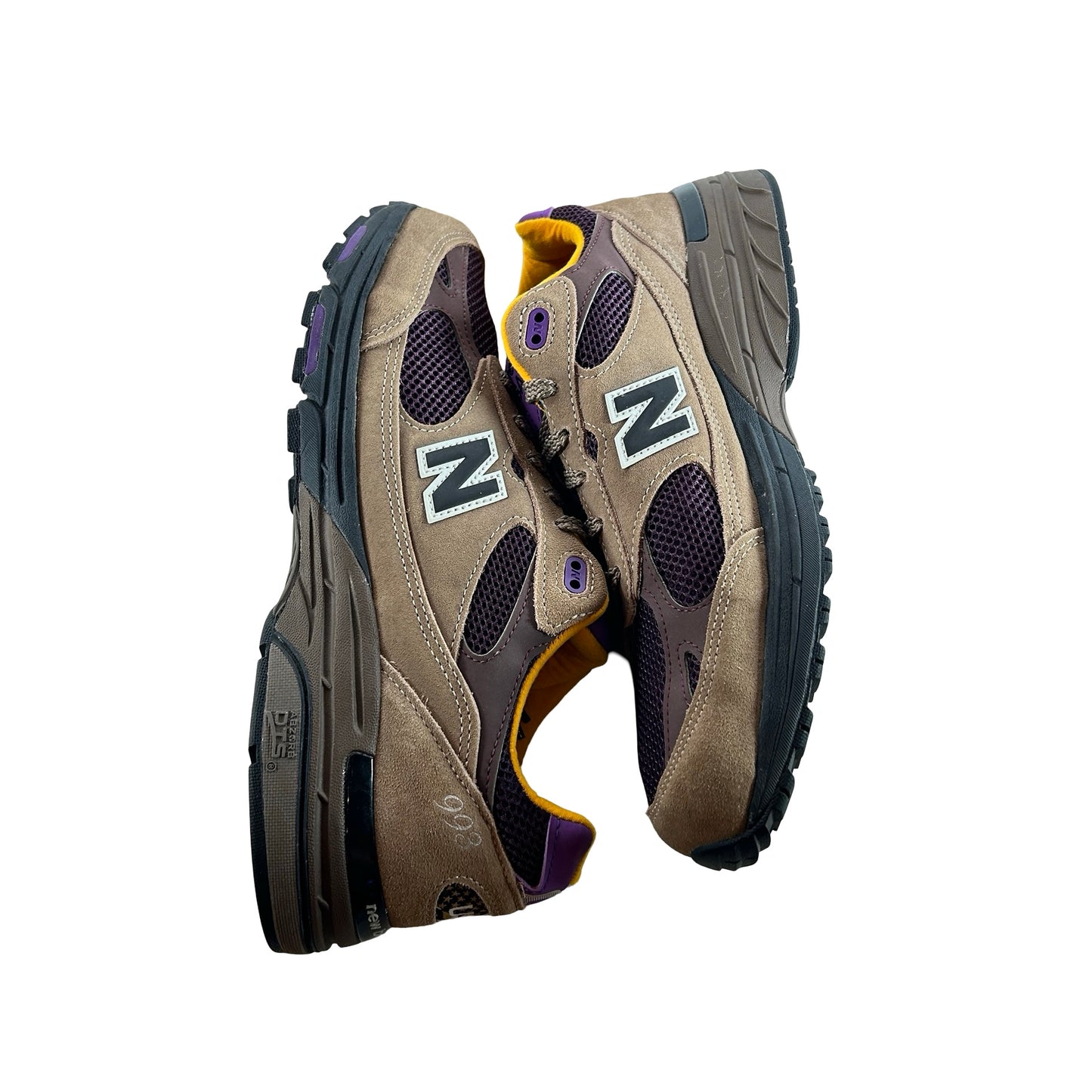 U993MU New Balance 993 MiUSA Mushroom Midnight Violet [USED] - 11 M (Used)