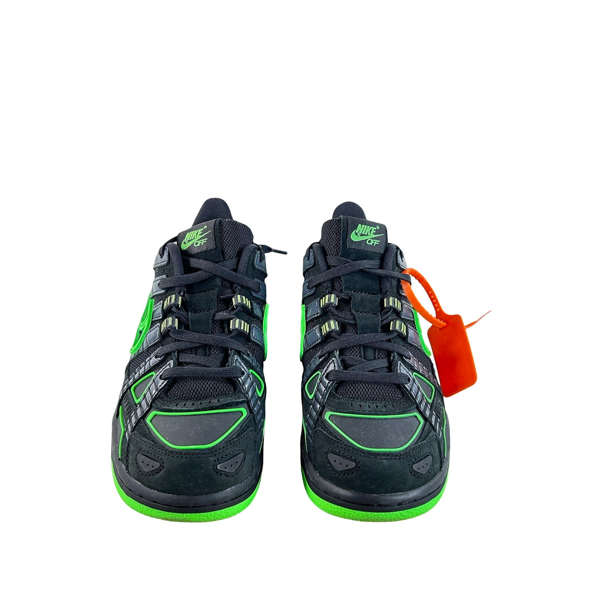 CU6015 001 Nike Air Rubber Dunk Off-White Green Strike [USED] - 6.5 M (Used)