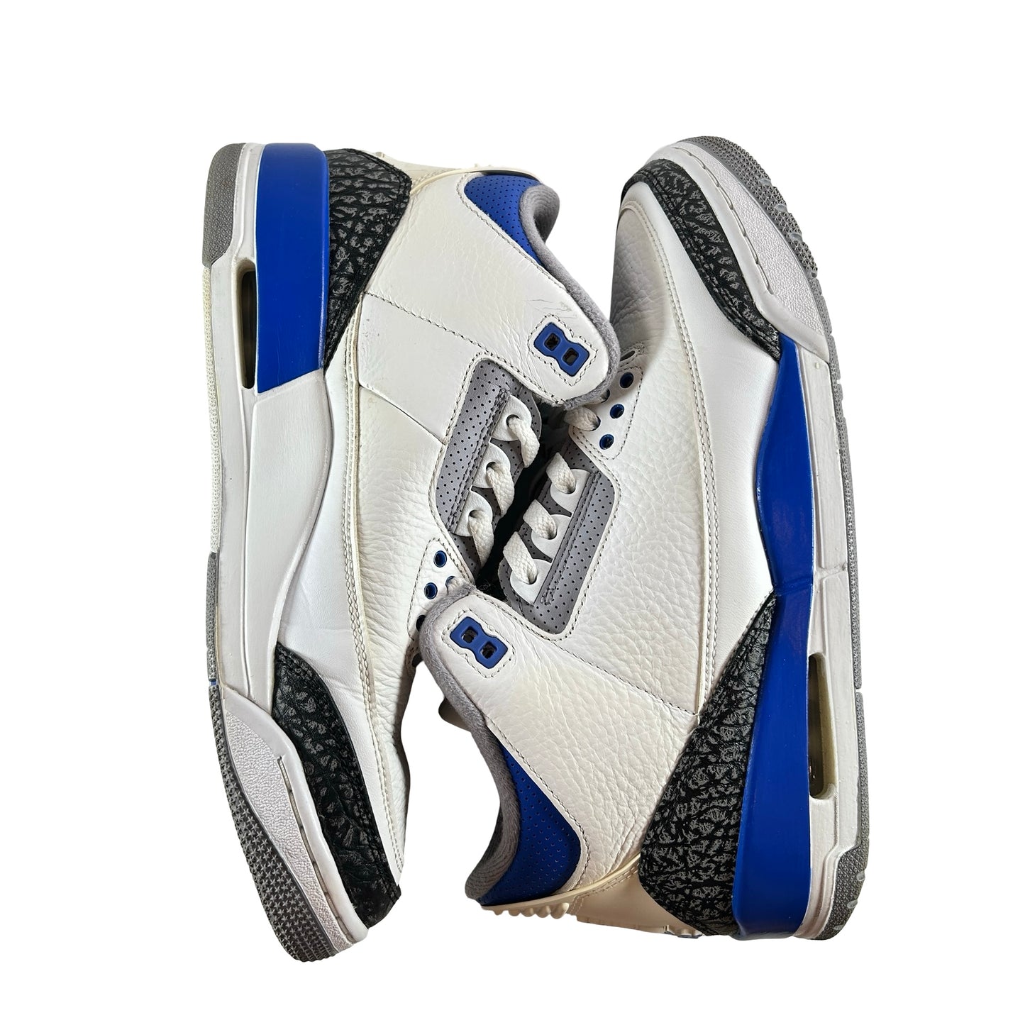 CT8532 145 Jordan 3 Retro Racer Blue [USED] - 9.5 M (Used) (No Box)