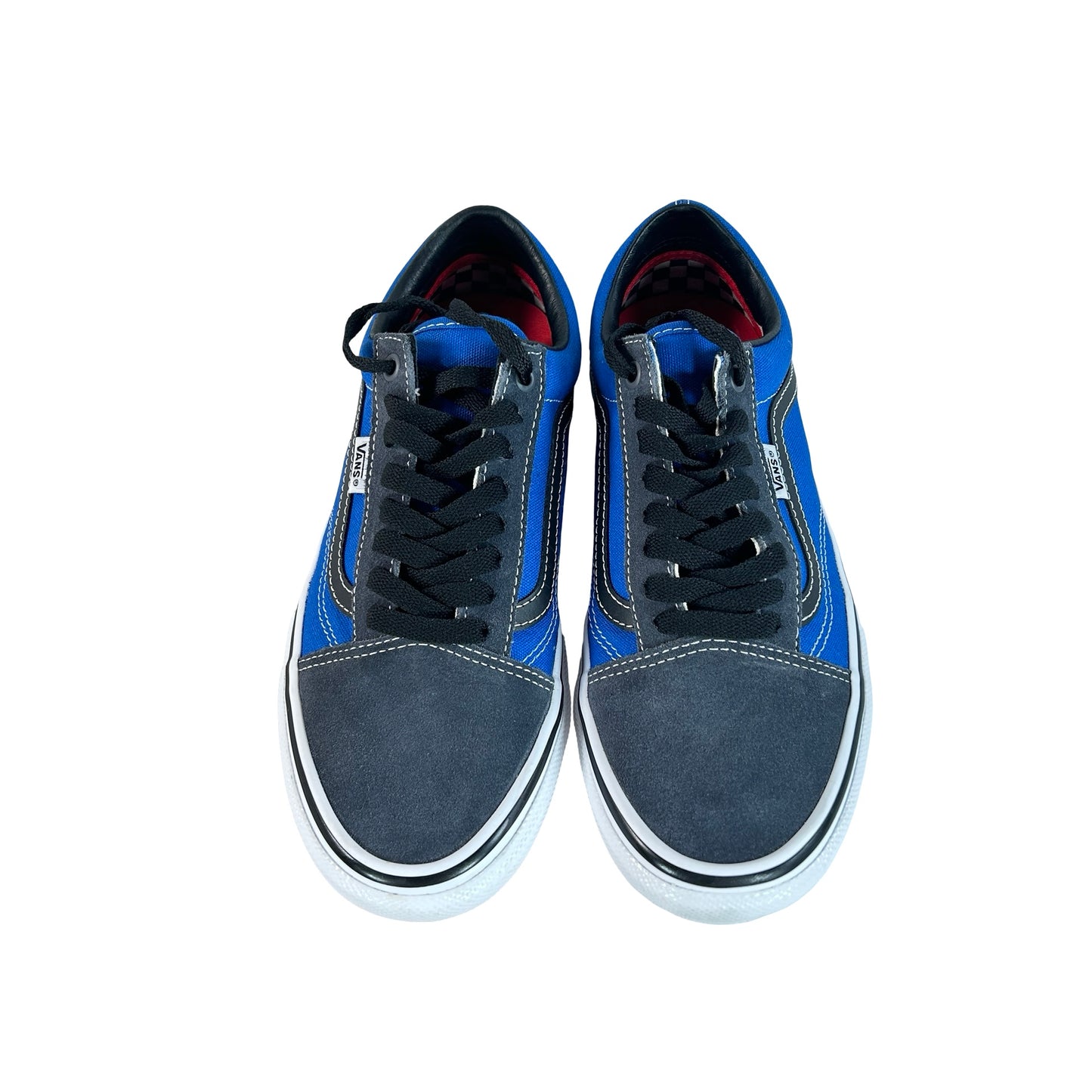 VN0A5KRXCRB Supreme Vans Old Skool Barbed Wire Royal [USED] - 8.5 M (Used)