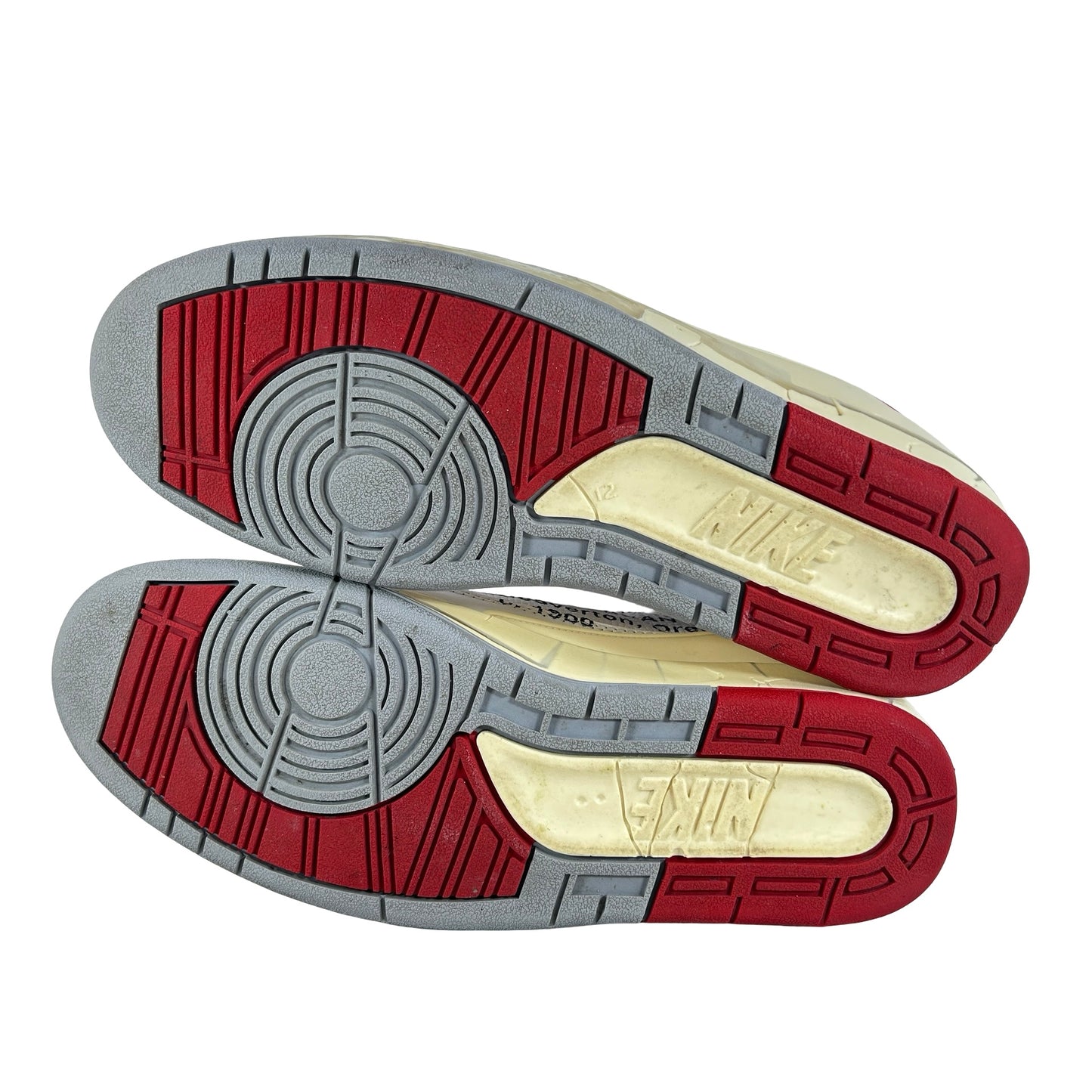 DJ4375 106 Jordan 2 Retro Low SP Off-White White Red [USED] - 12 M (Used4)