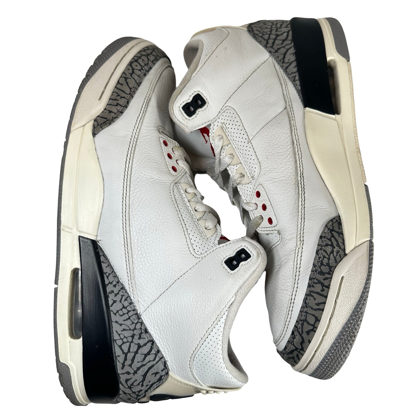 DN3707 100 Jordan 3 Retro White Cement Reimagined [USED] - 12 M (Used) (Replace Box)