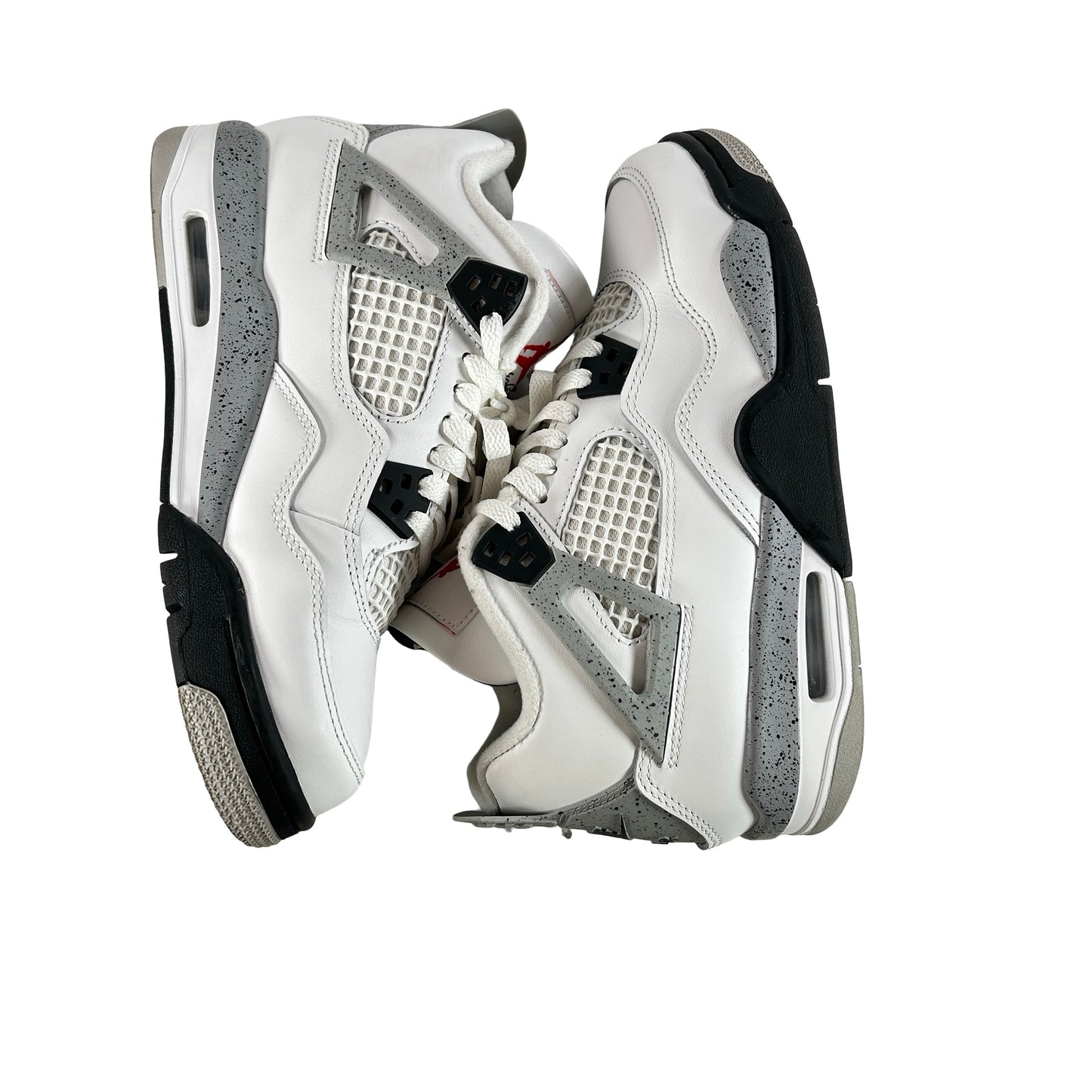 IB4171 100 Jordan 4 Retro White Cement (2025) (GS) [USED] - 6.5 Y (Used)
