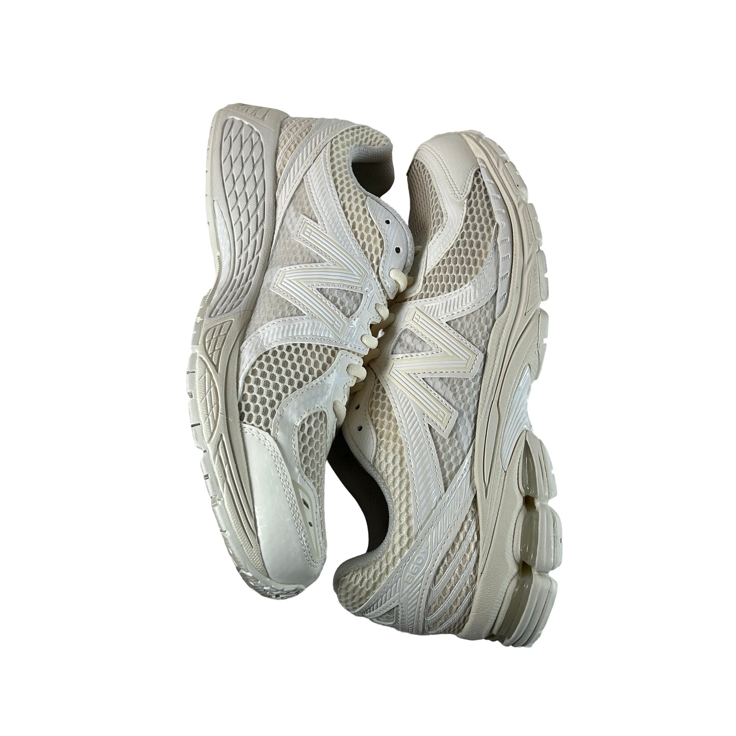 ML860AH2 New Balance 860v2 Aime Leon Dore White [USED] - 10 M (Used)
