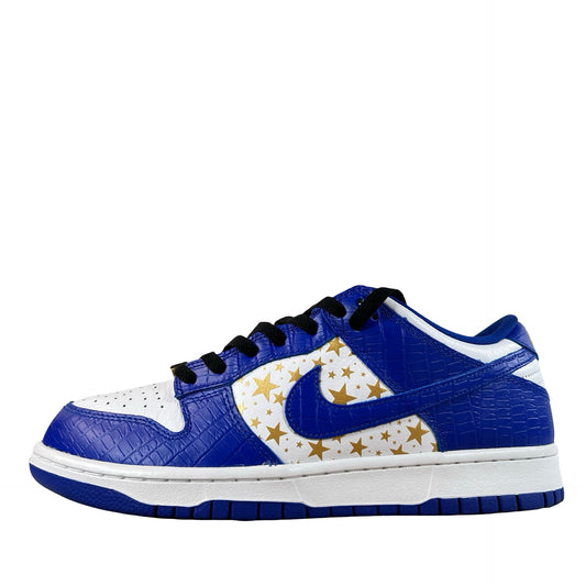 DH3228 100 Nike SB Dunk Low Supreme Stars Hyper Royal (2021) [USED] - 9 M (Used3)