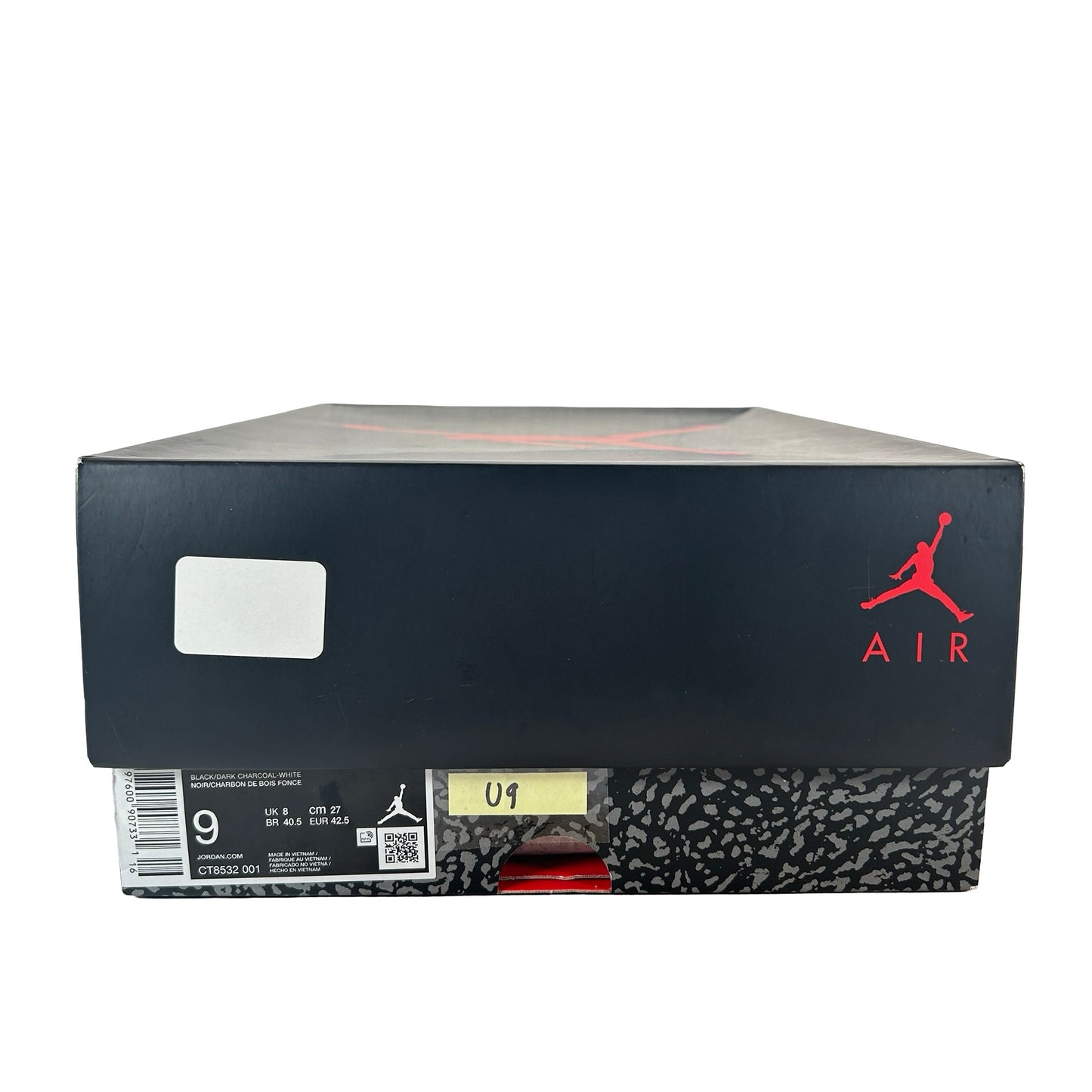 CT8532 001 Jordan 3 Retro Black Cat (2025) [USED] - 9 M (Used9)