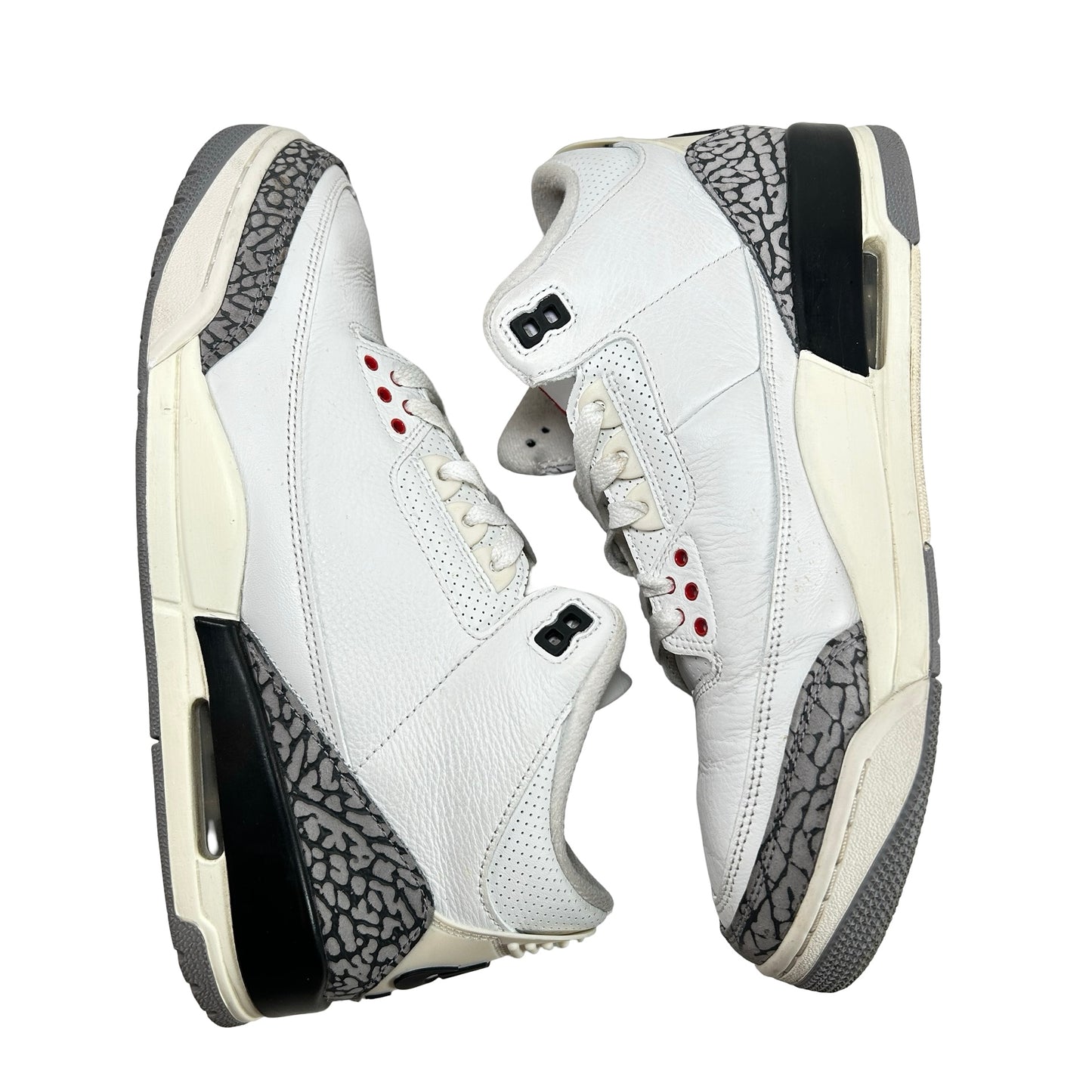 DN3707 100 Jordan 3 Retro White Cement Reimagined [USED] - 10.5 M (Used23)