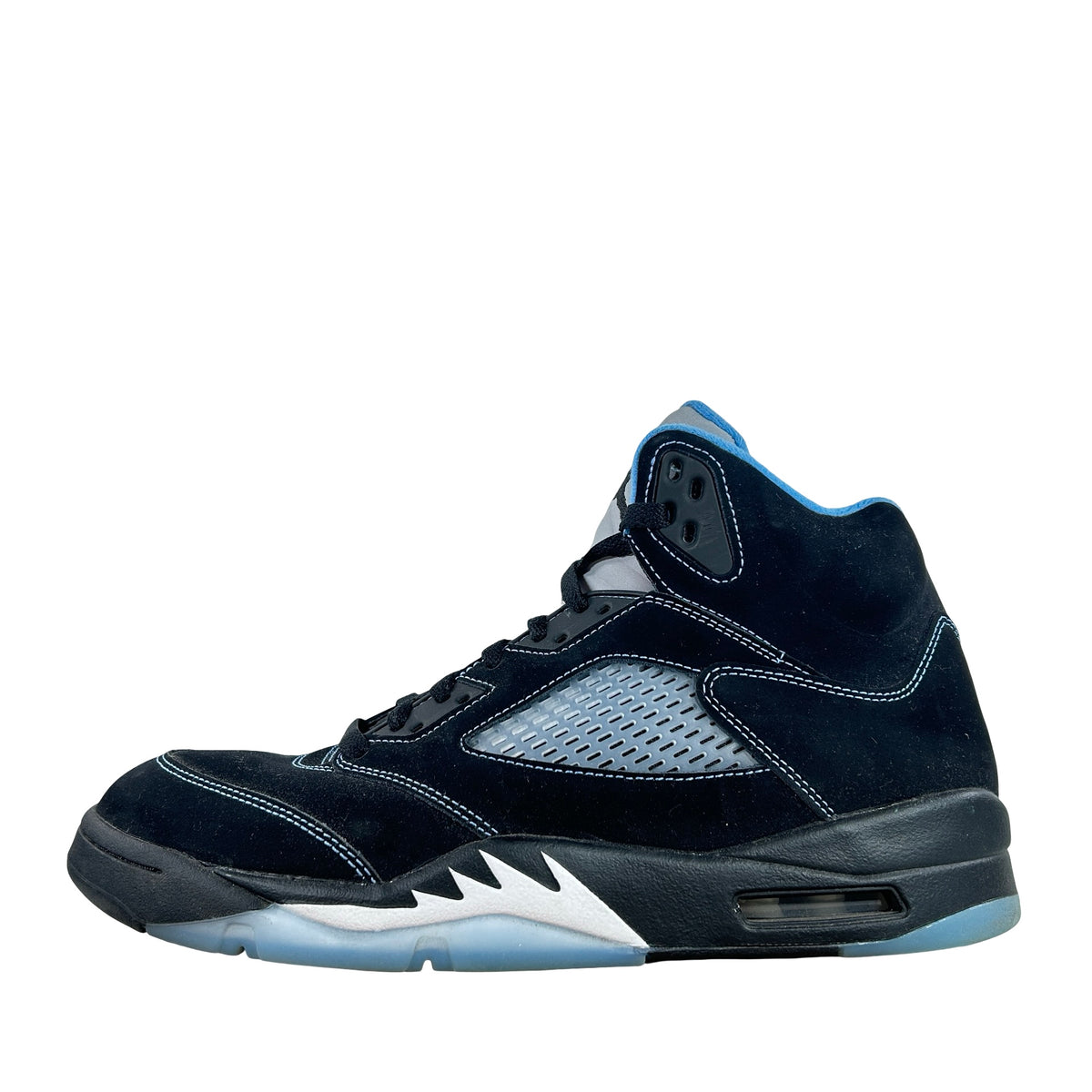 DD0587 008 Jordan 5 Retro Black University Blue (2026) [USED] - 10.5 M (Used5)