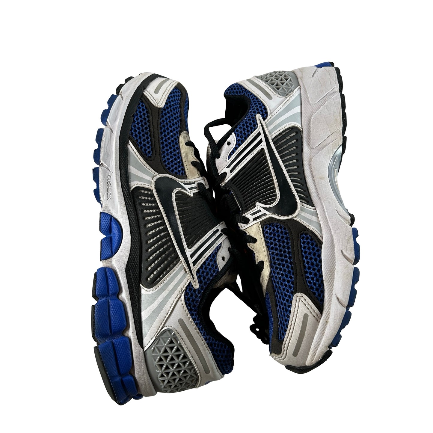 CI1694 100 Nike Zoom Vomero 5 White Racer Blue Black [USED] - 7.5 M (Used)