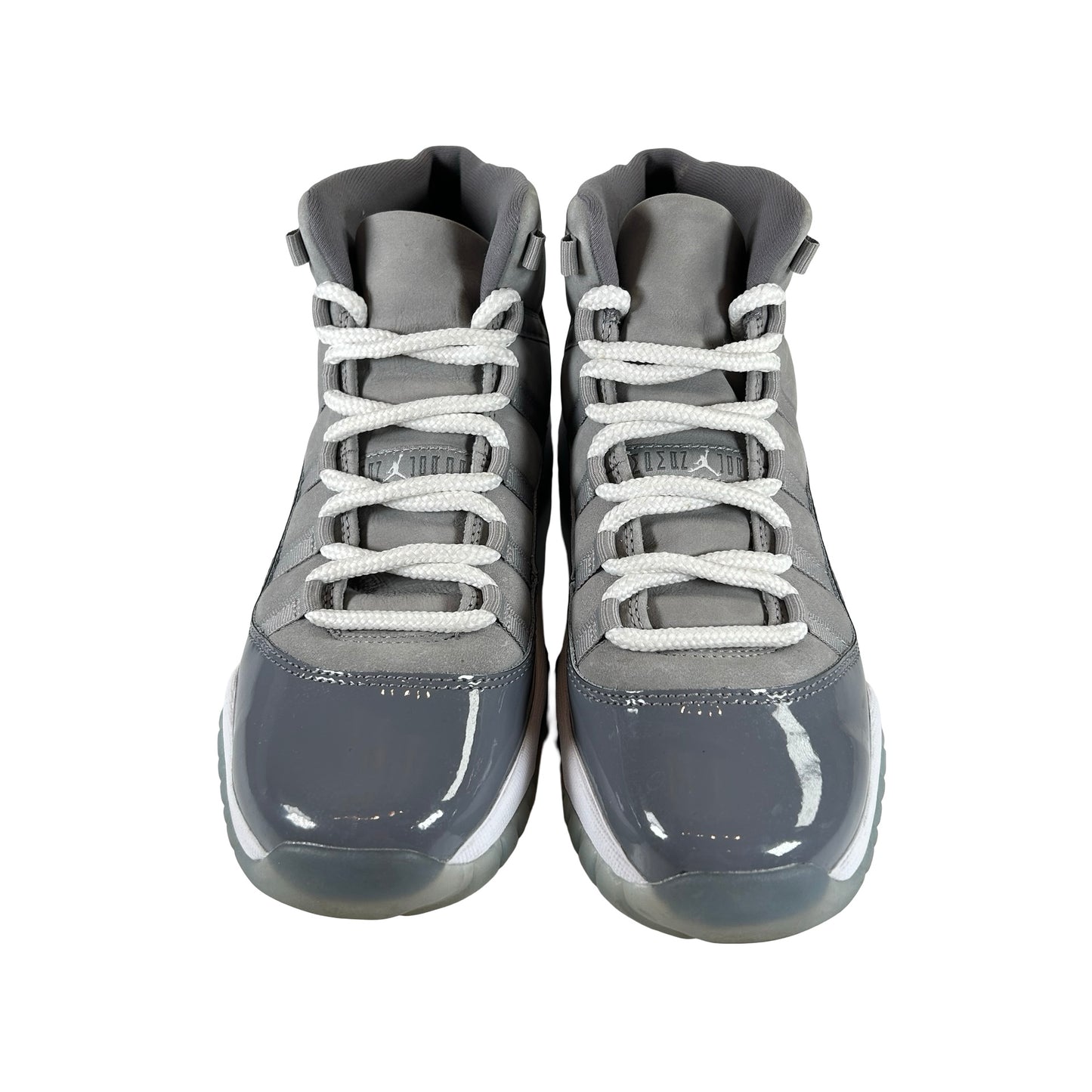 378038 005 Jordan 11 Cool Grey (2021) GS [USED] - 7 Y (Used)