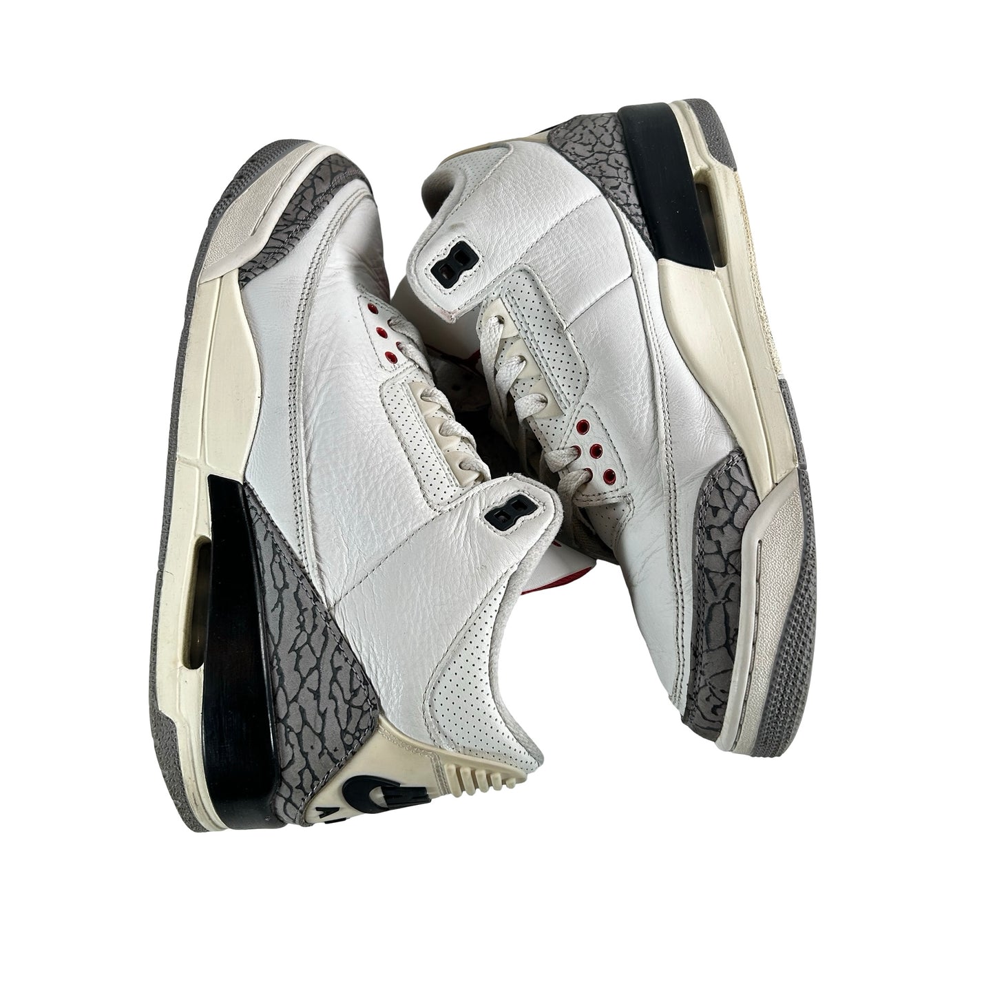 DN3707 100 Jordan 3 Retro White Cement Reimagined [USED] - 9.5 M (Used10)