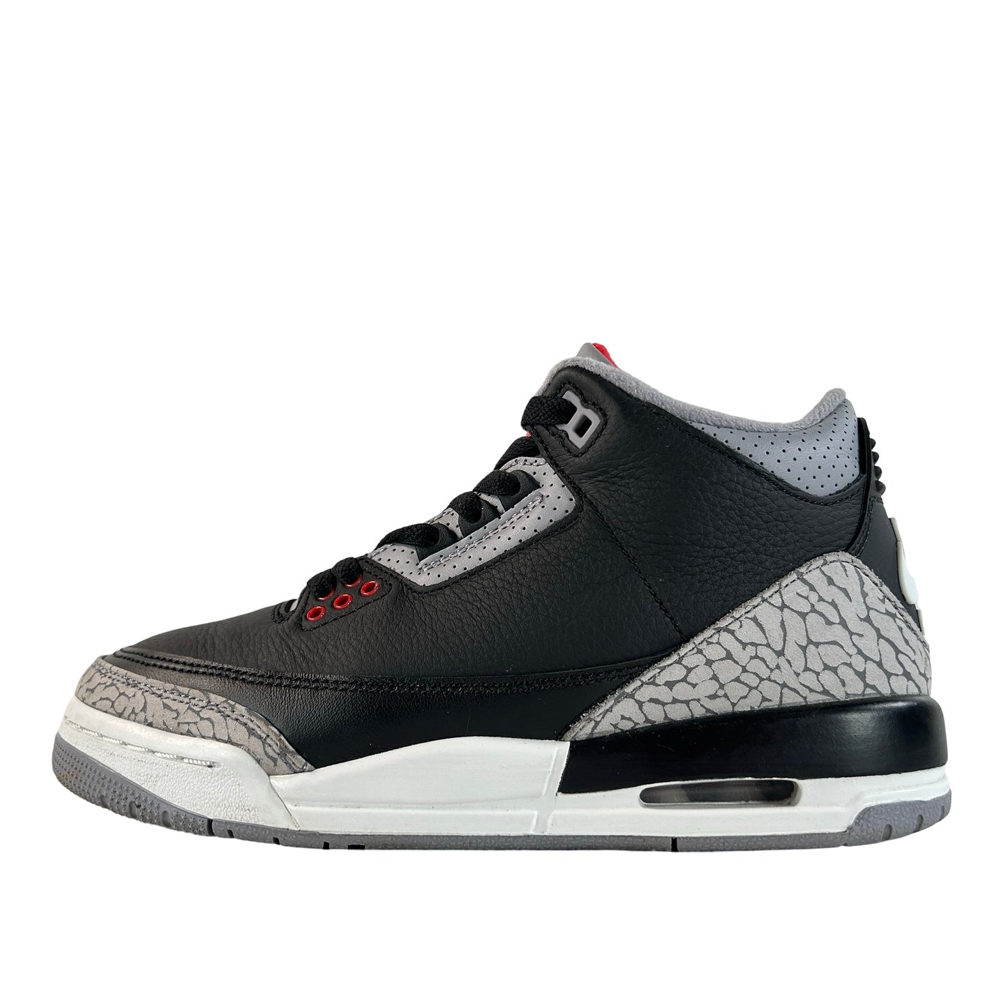 DM0967 010 Jordan 3 Retro Black Cement (2024) (GS) [USED] - 5Y (Used) (No Box)