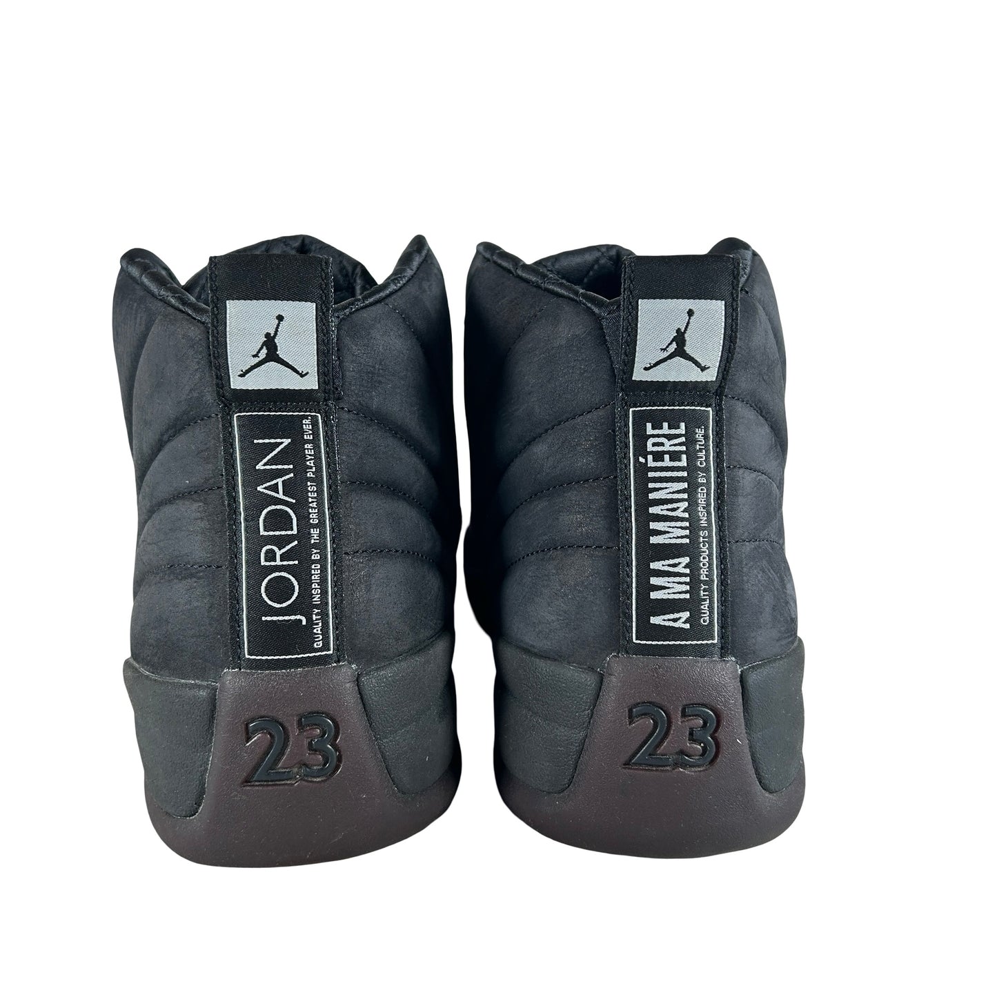 DV6989 001 Jordan 12 Retro SP A Ma Maniére Black (Women's) [USED] - 14.5 W (Used) (No Box)