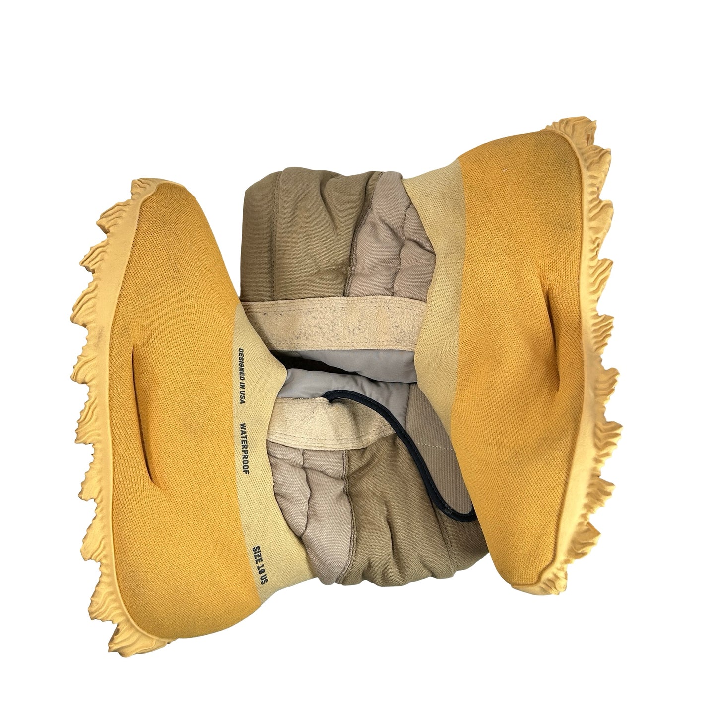 GY1824 adidas Yeezy Knit RNR Boot Sulfur [USED] - 10 M (Used3)