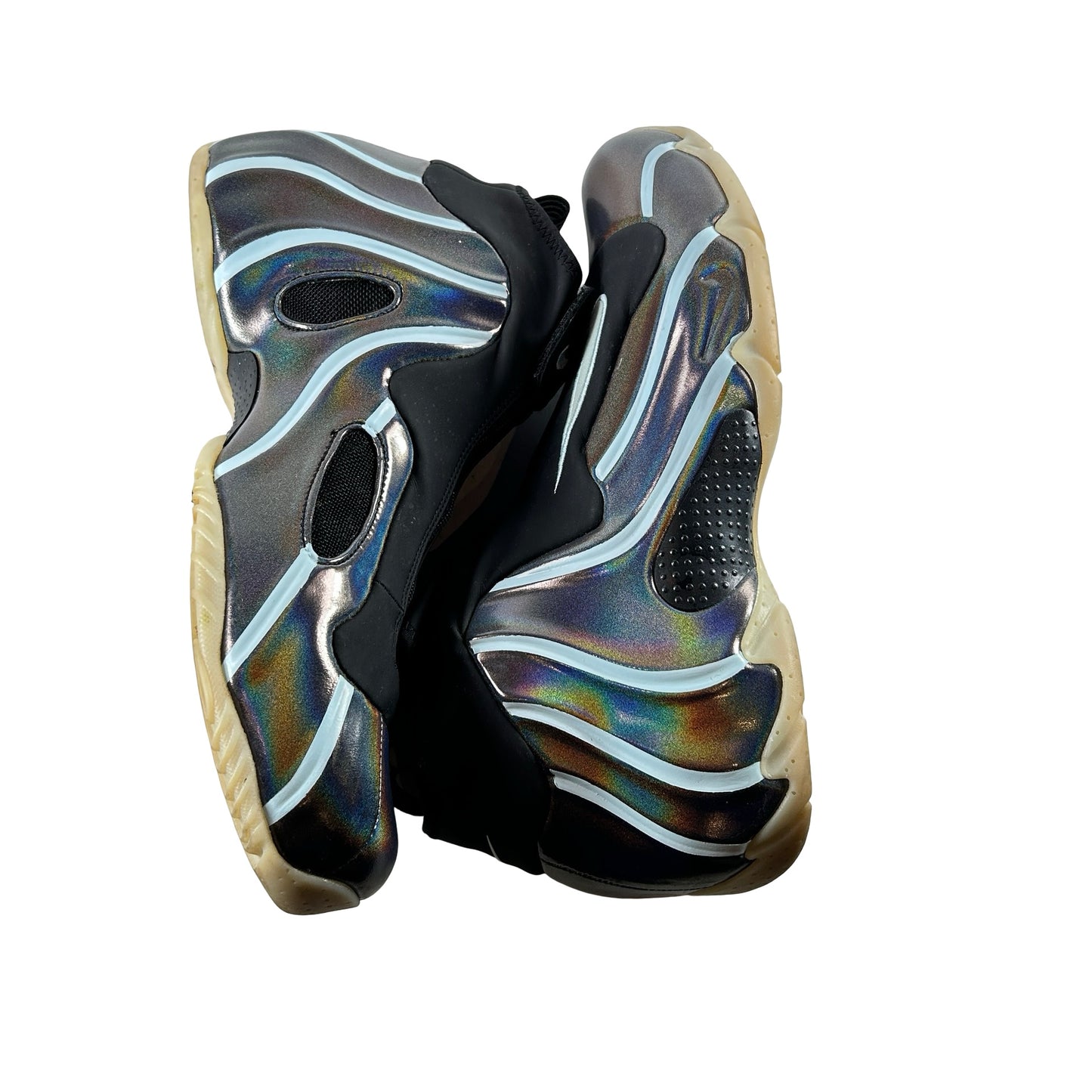 AO9378 001 Nike Air Flightposite 1 Black Topaz Mist [USED] - 10.5 (Used) (No Box)