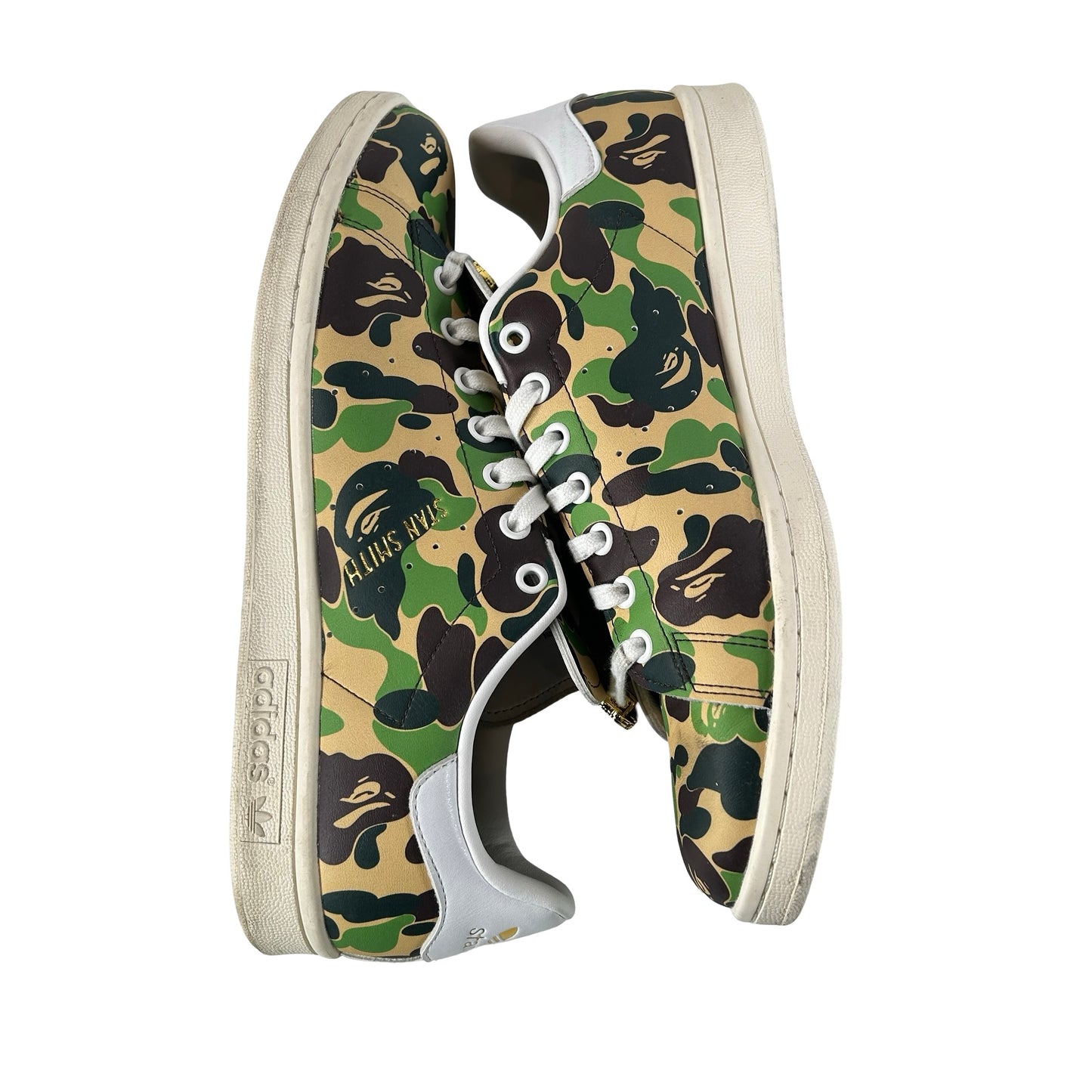 IG8949 adidas Stan Smith Bape ABC Camo [USED] - 11 M (Used)