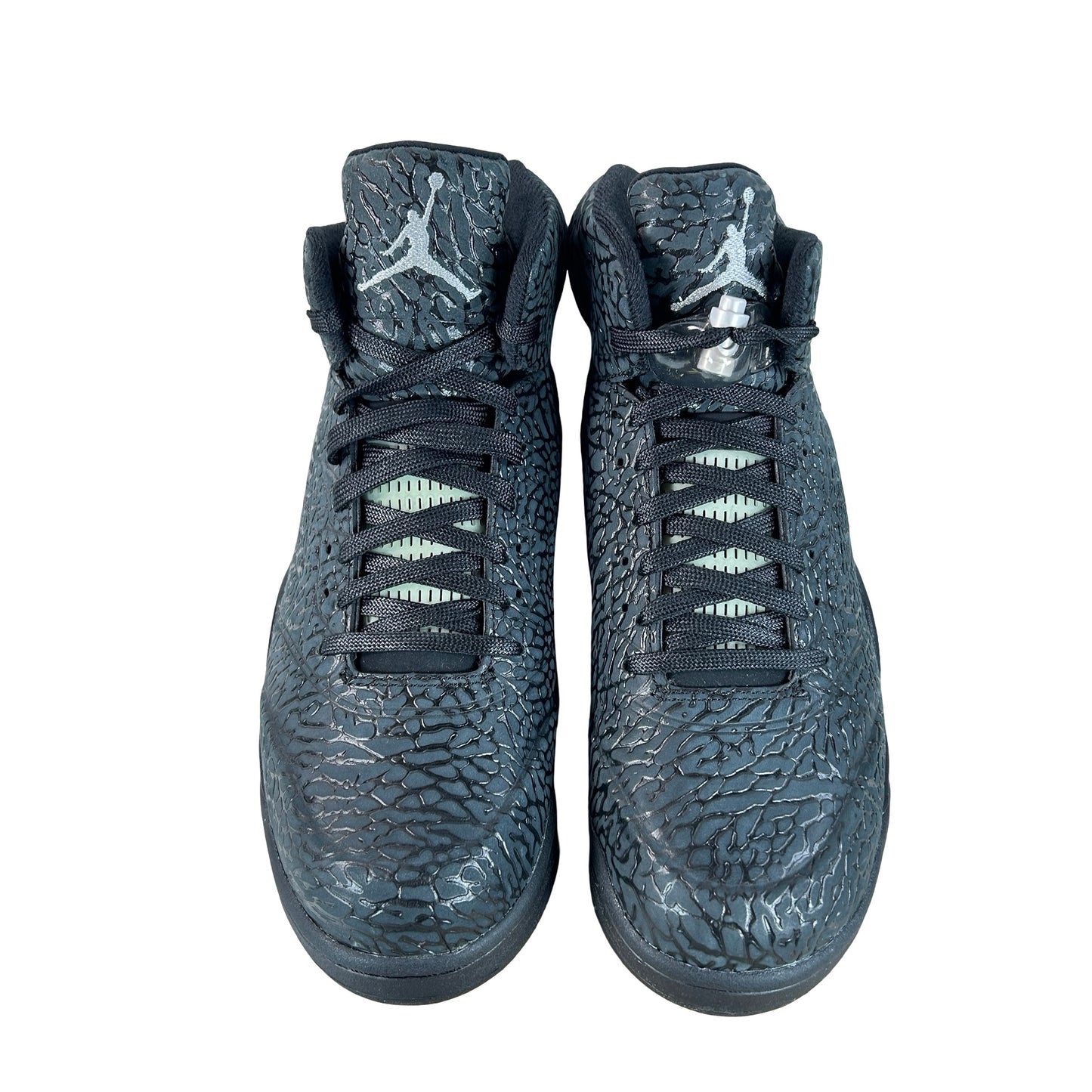 599581 003 Jordan 5 Retro 3Lab5 Black Silver - 10.5 M (Yellowing)