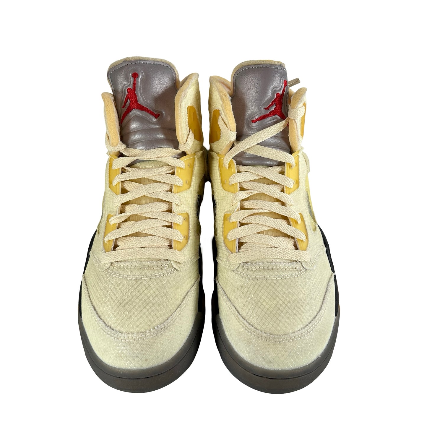 DH8565 100 Jordan 5 Retro Off-White Sail [USED] - 7.5 M (Used2)