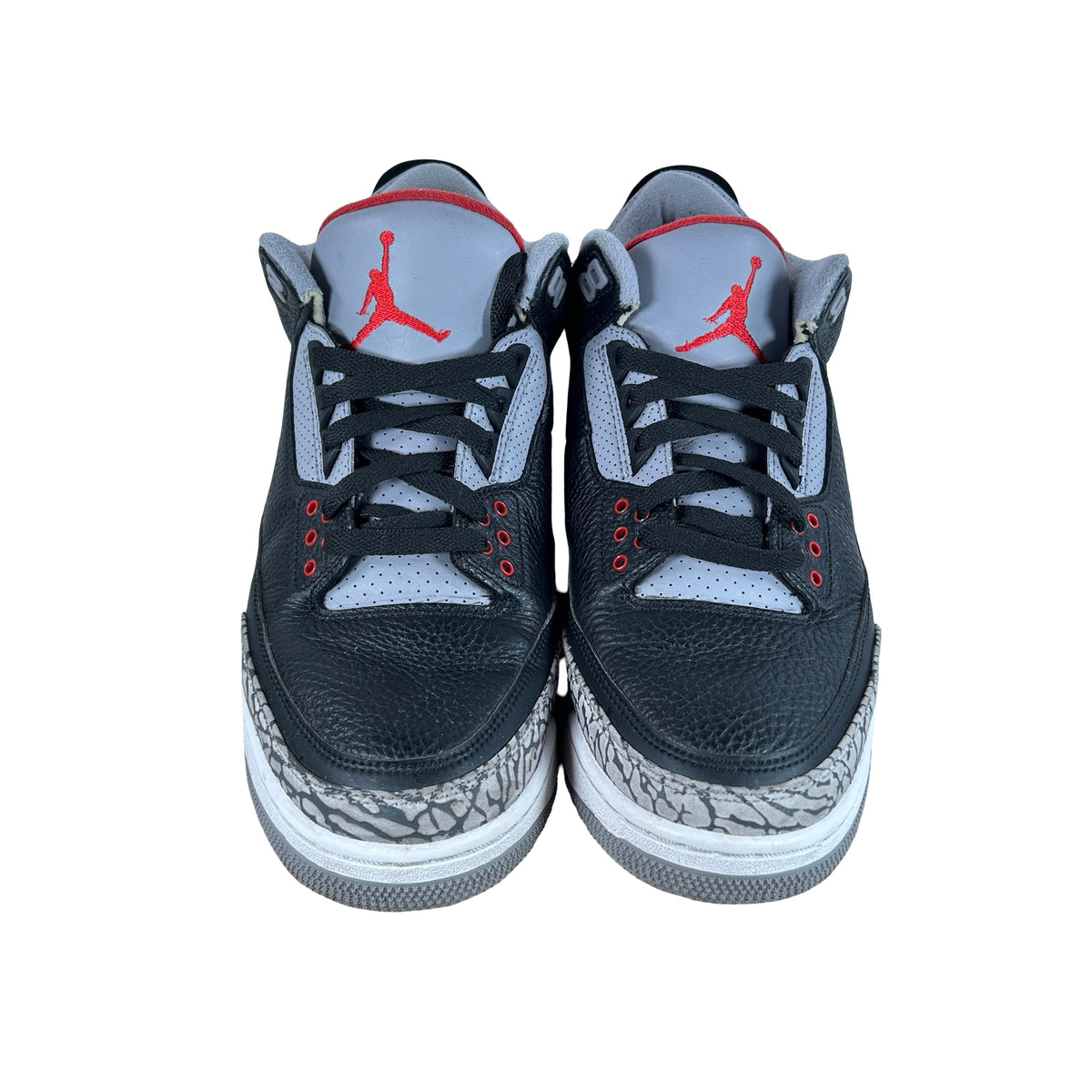 854262 001 Jordan 3 Black Cement 2018 [USED] - 10.5 M (Used6) (No Box6)
