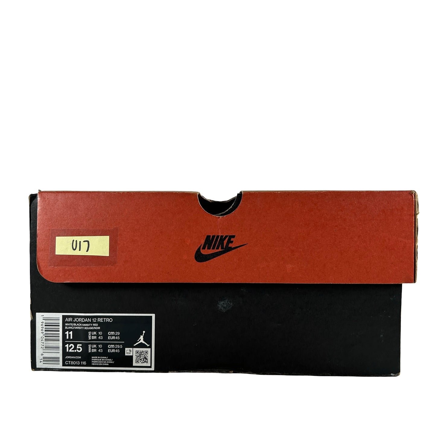 CT8013 116 Jordan 12 Retro Cherry (2023) [USED] - 11 M (Used17)