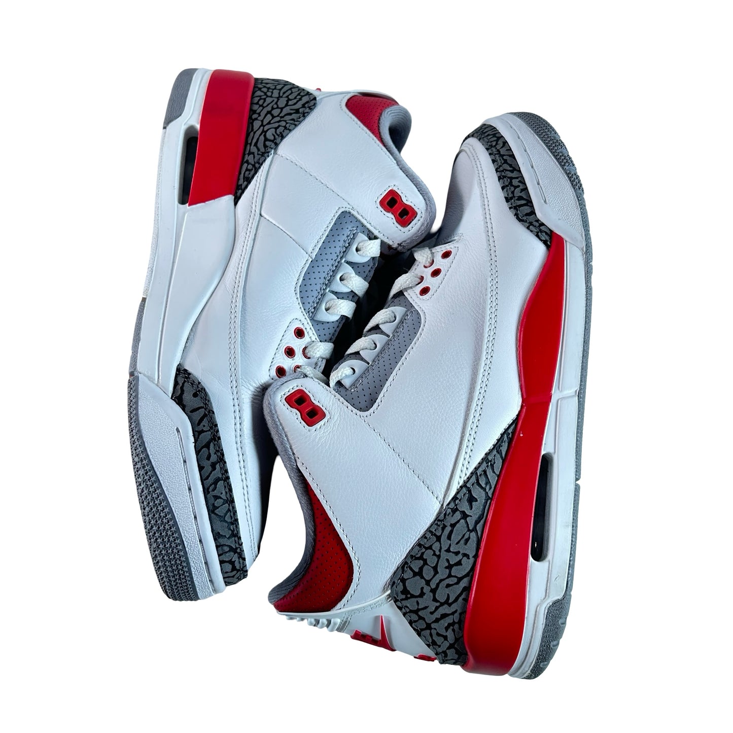DN3707 160 Jordan 3 Retro Fire Red (2022) [USED] - 9.5 M (Used11)