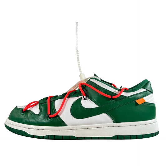 CT0856 100 Nike Dunk Low Off-White Green [USED] - 10.5 M (Used)