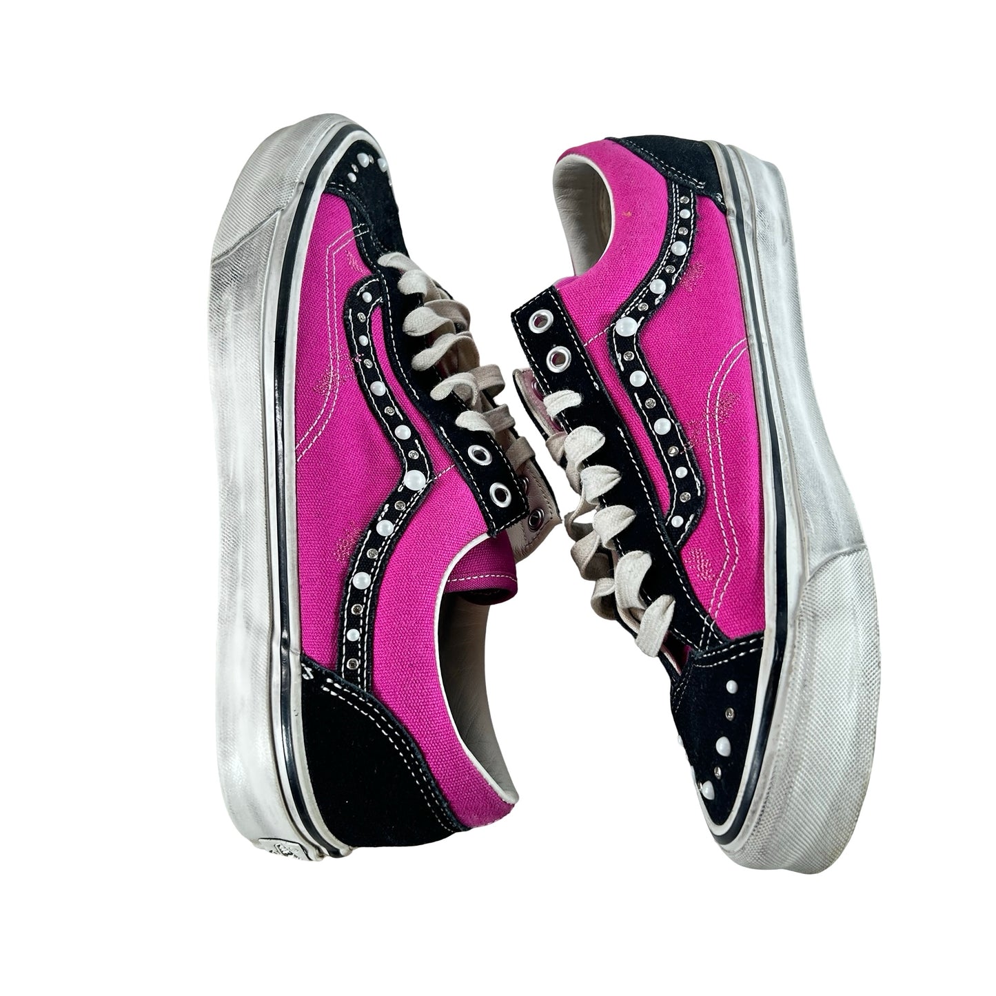 VN000E8VHLE Vans OTW Old Skool 36 Pearlized Pack Pink Black [USED] - 12 M (Used)