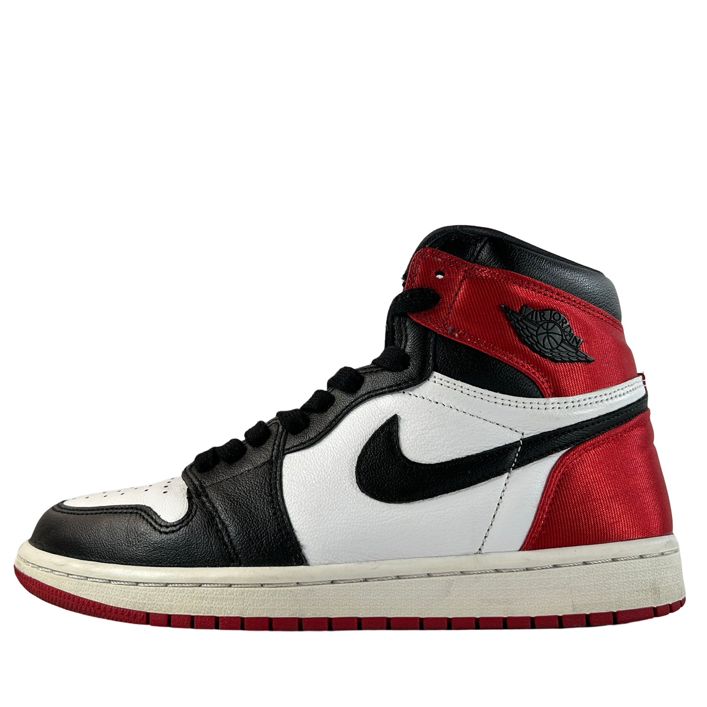 CD0461 016 AJ1 Satin Black Toe [USED] - 9 W (Used)