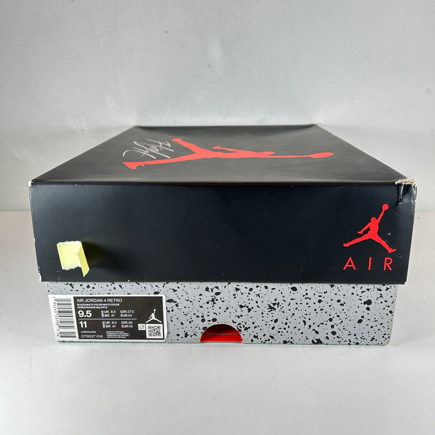 CT8527 016 Jordan 4 Retro Red Thunder [USED] - 9.5 M (Used2)