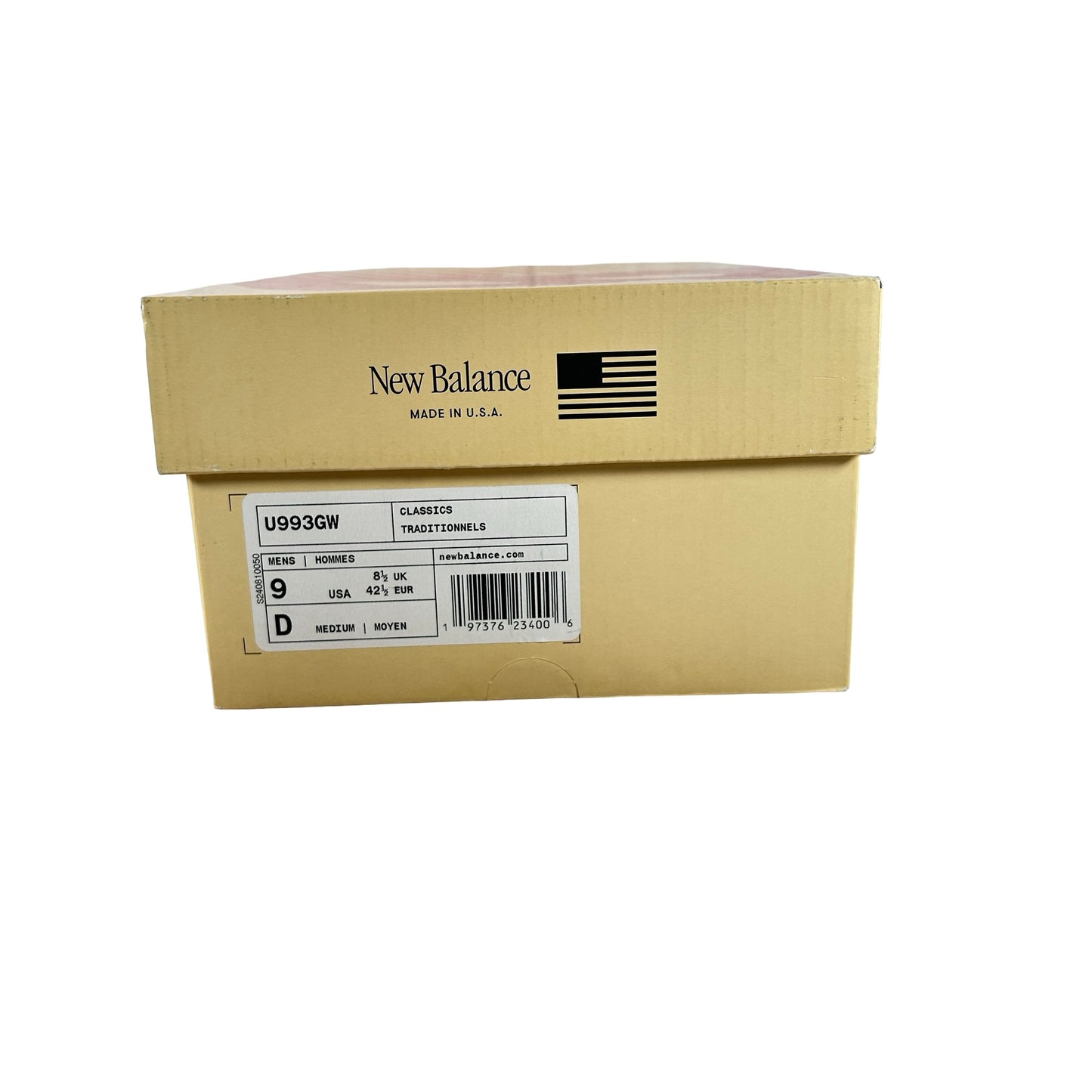 U993GW New Balance 993 MiUSA Teddy Santis Chive [USED] - 9 M (Used)