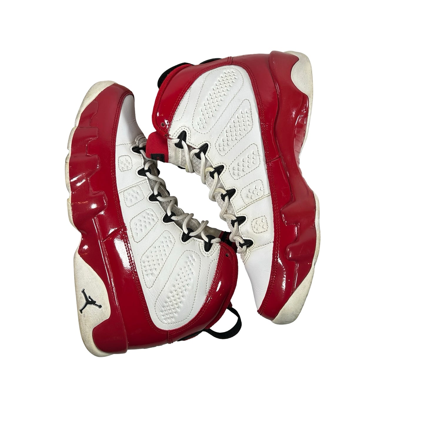 302370 160 Jordan 9 Retro White Gym Red [USED] - 7.5 M (Used)