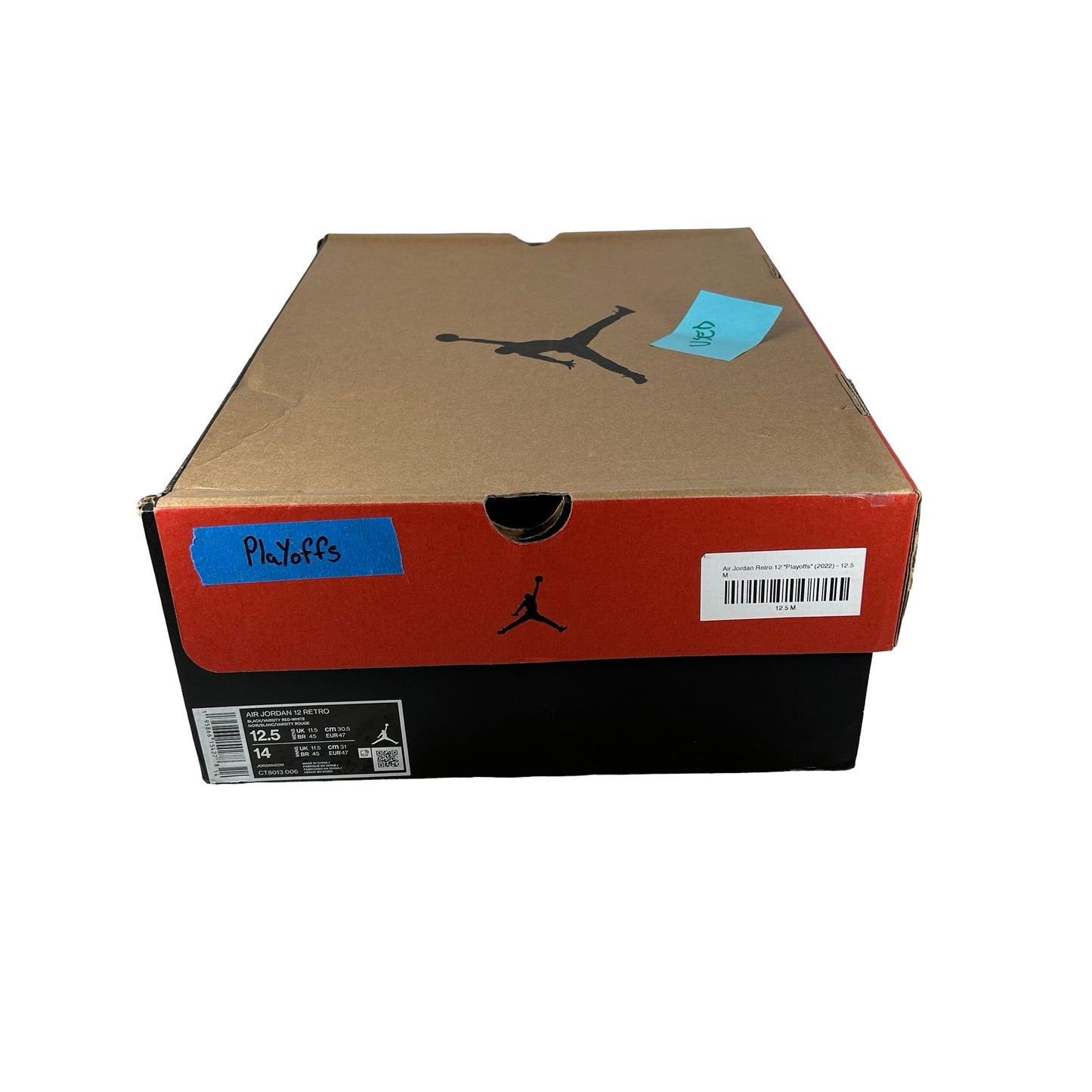 CT8013 006 Jordan 12 Retro Playoffs (2022) [USED] - 12.5 M (Used)