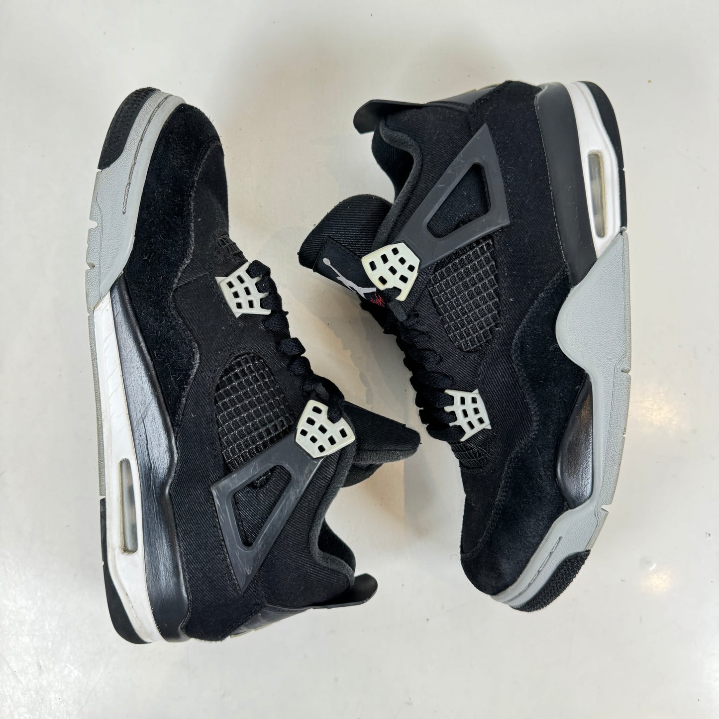 DH7138 006 Jordan 4 Retro SE Black Canvas [USED] - 10 M (Used)