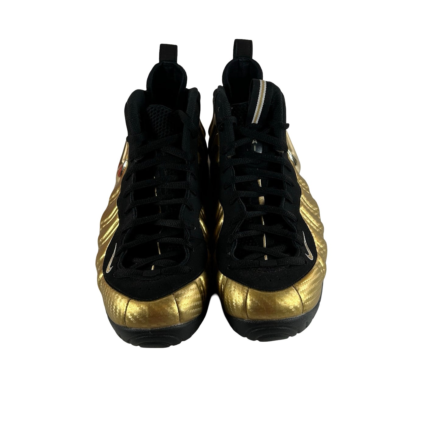 624041 701 Nike Air Foamposite Pro Metallic Gold [USED] - 12 M (Used)