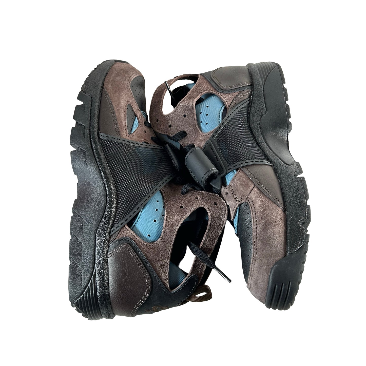 IB0497 001 Nike Air Trainer Huarache Baroque Brown Black [USED] - 10 M (Used)