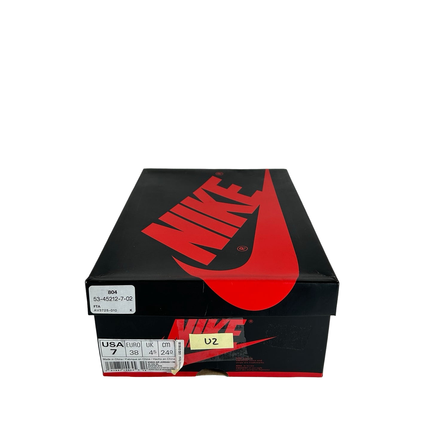 AV3725 010 Jordan 1 Retro High Satin Shattered Backboard (W) [USED] - 7 W (Used2)