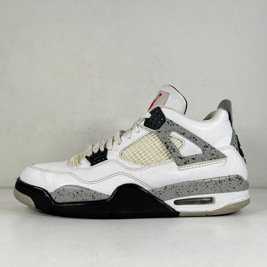 840606 192 Jordan 4 White Cement [USED] - 11 (Used)